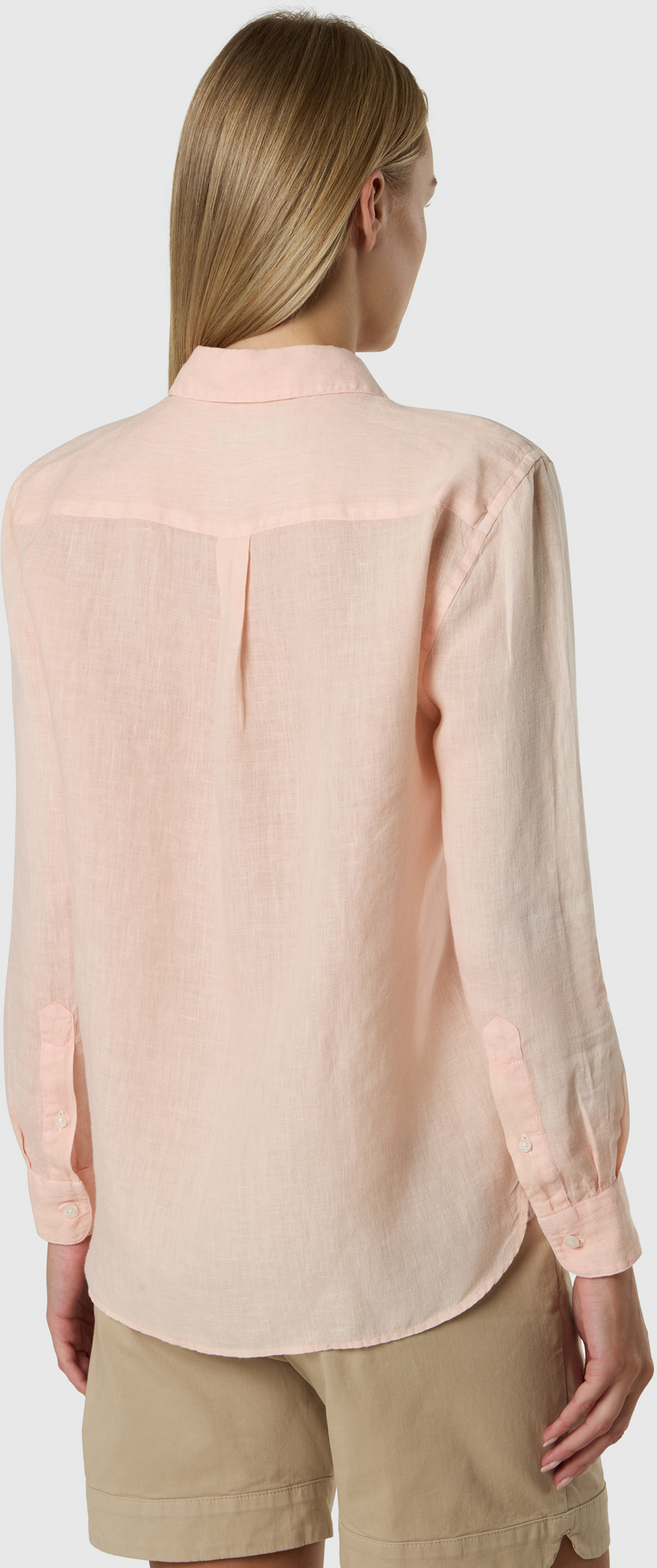 NORTH SAILS, North Sails Linen Shirt With Embroidered Logo