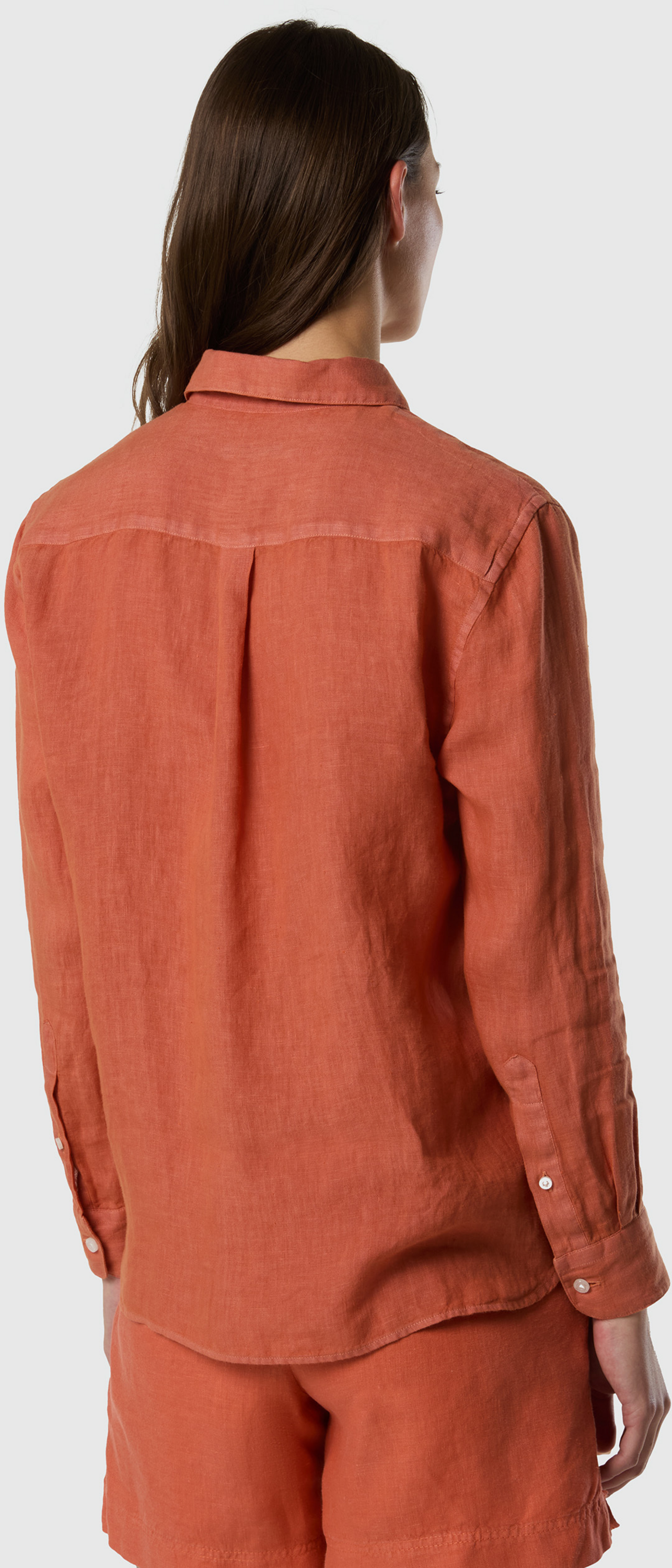 NORTH SAILS, North Sails Linen Shirt With Embroidered Logo