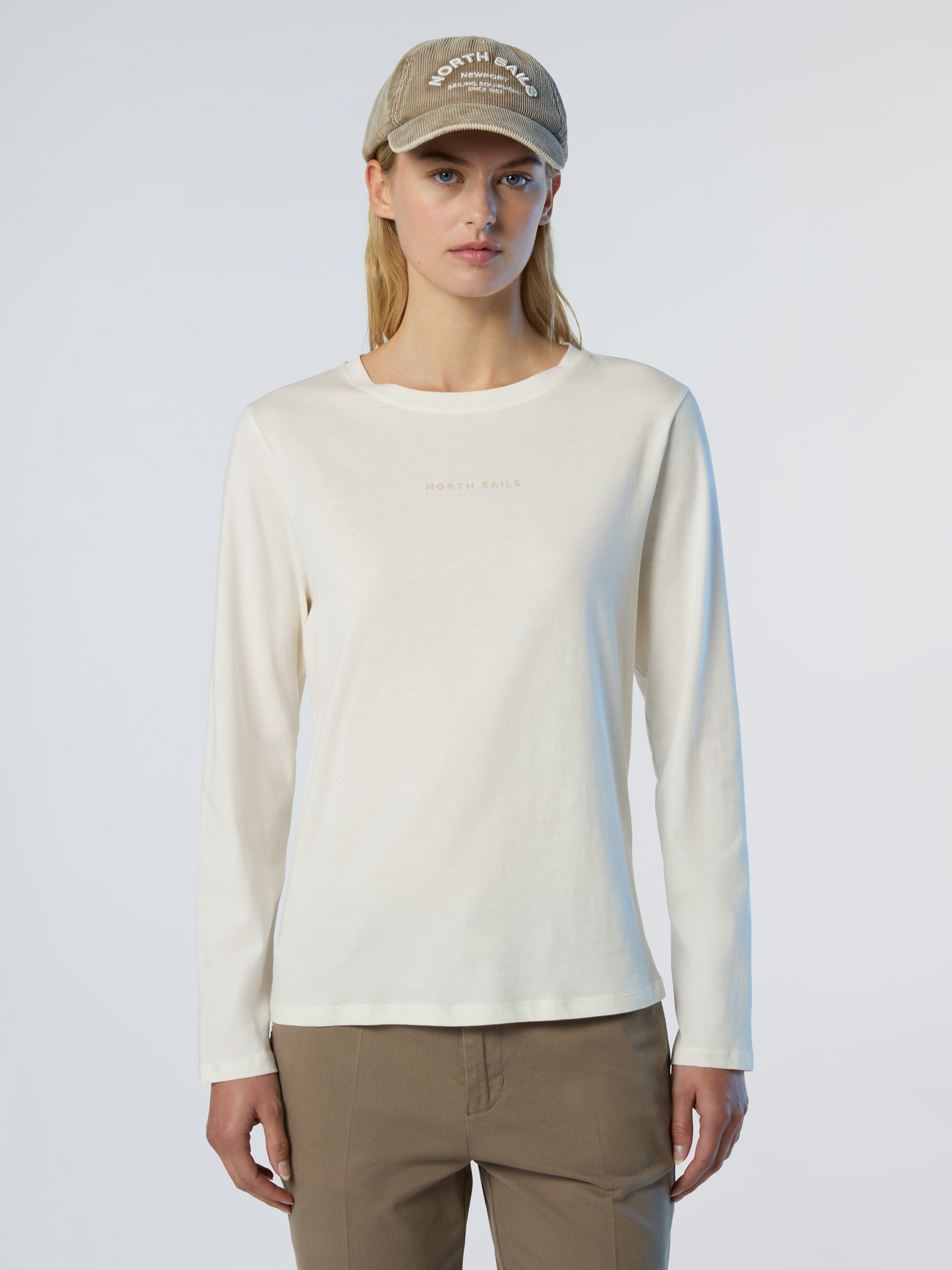 NORTH SAILS, North Sails Long-sleeved T-shirt With Raised Logo