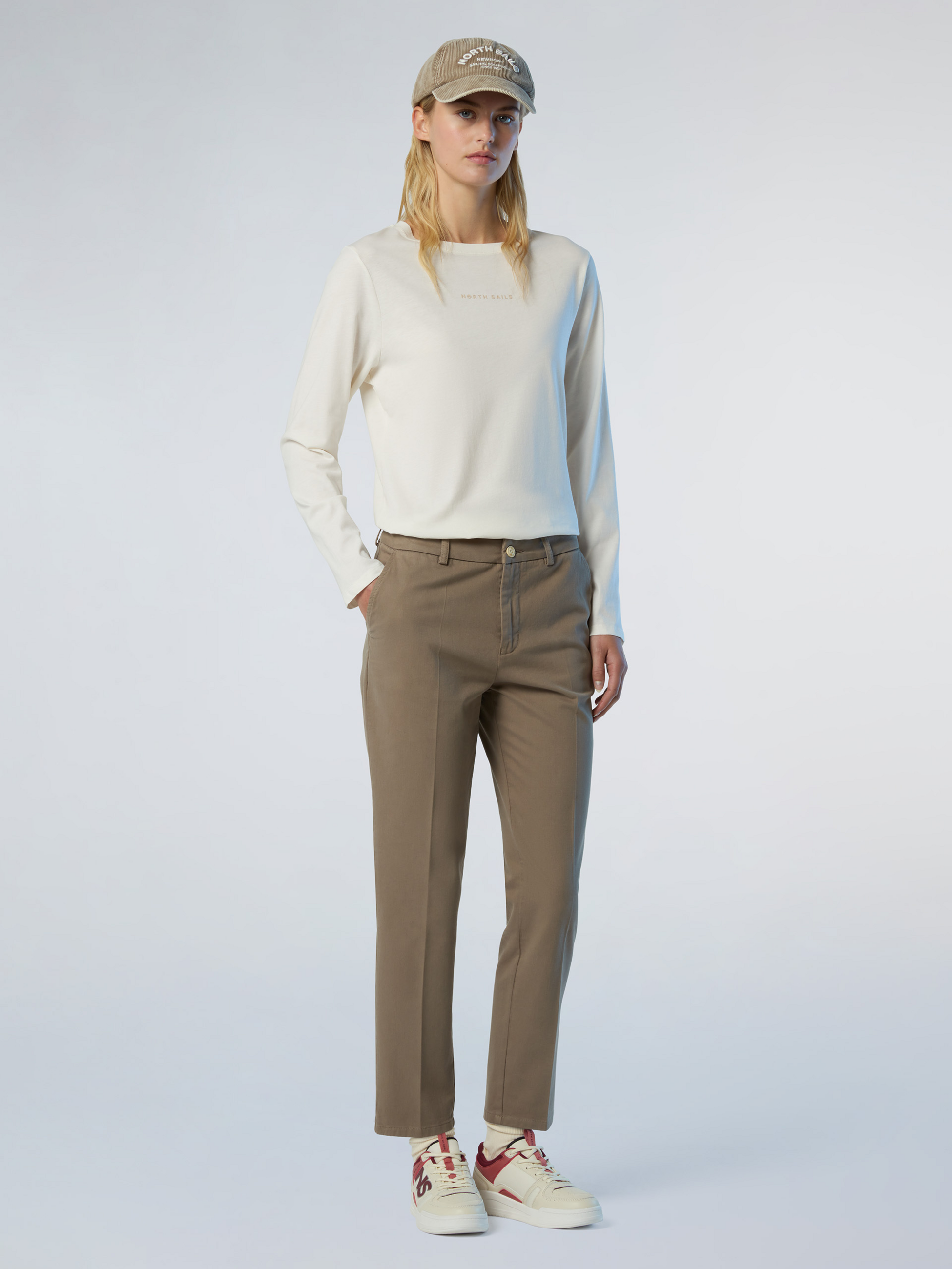 NORTH SAILS, North Sails Long-sleeved T-shirt With Raised Logo