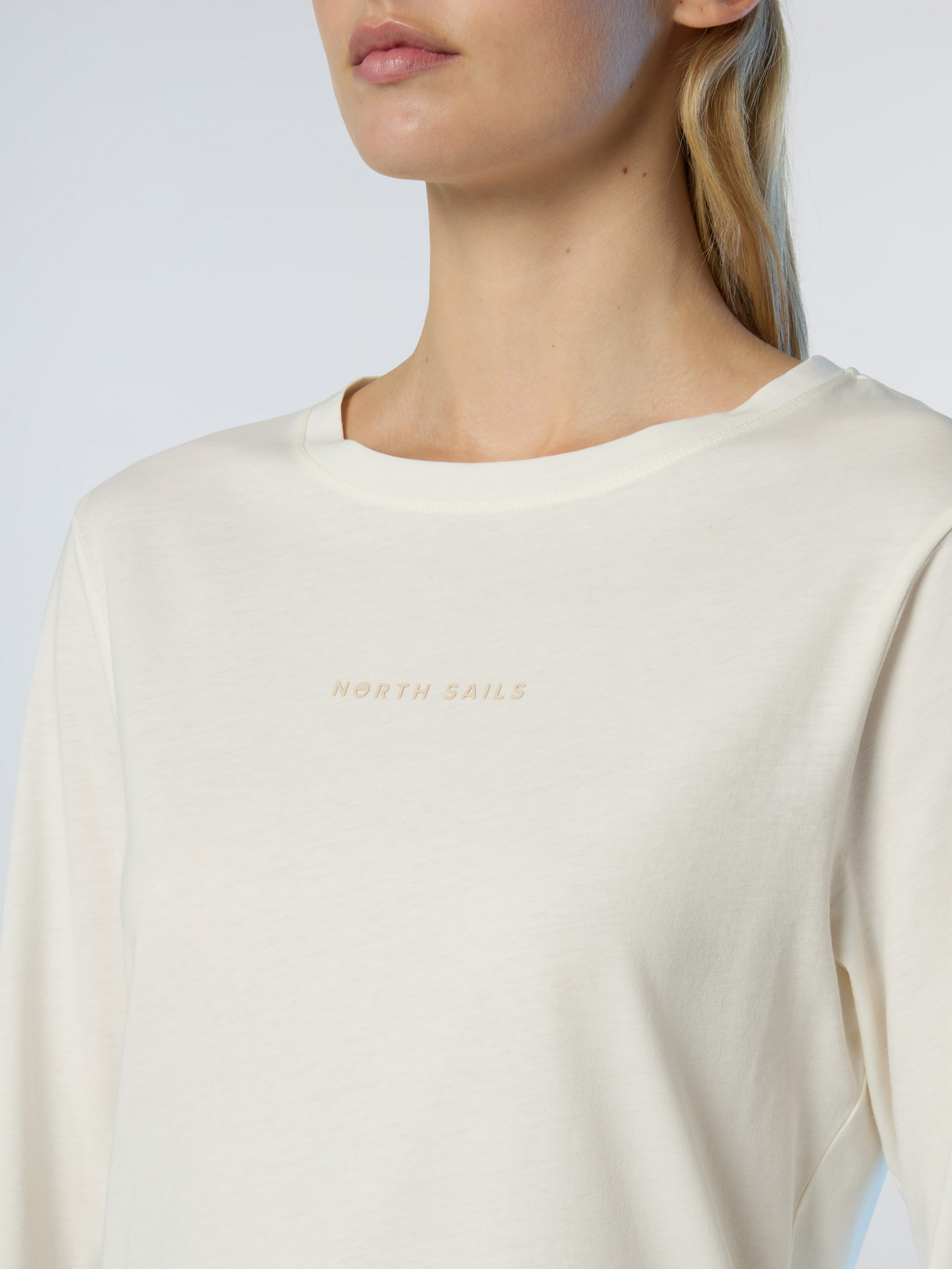 NORTH SAILS, North Sails Long-sleeved T-shirt With Raised Logo