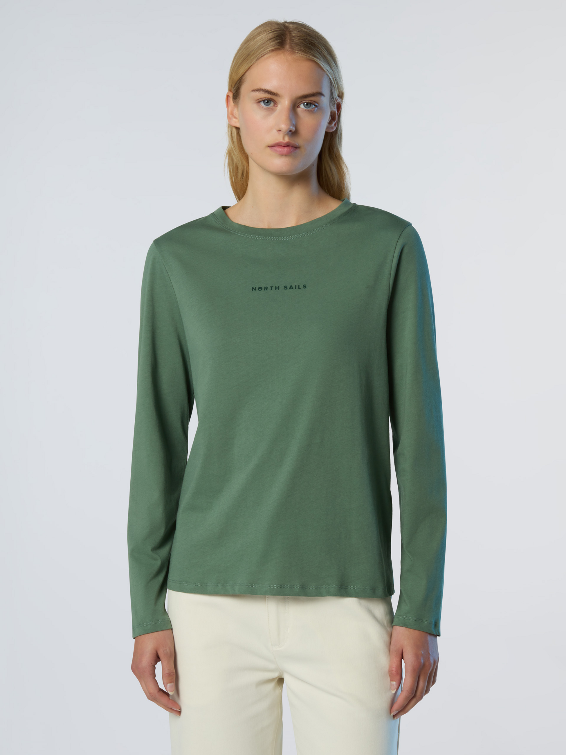 NORTH SAILS, North Sails Long-sleeved T-shirt With Raised Logo