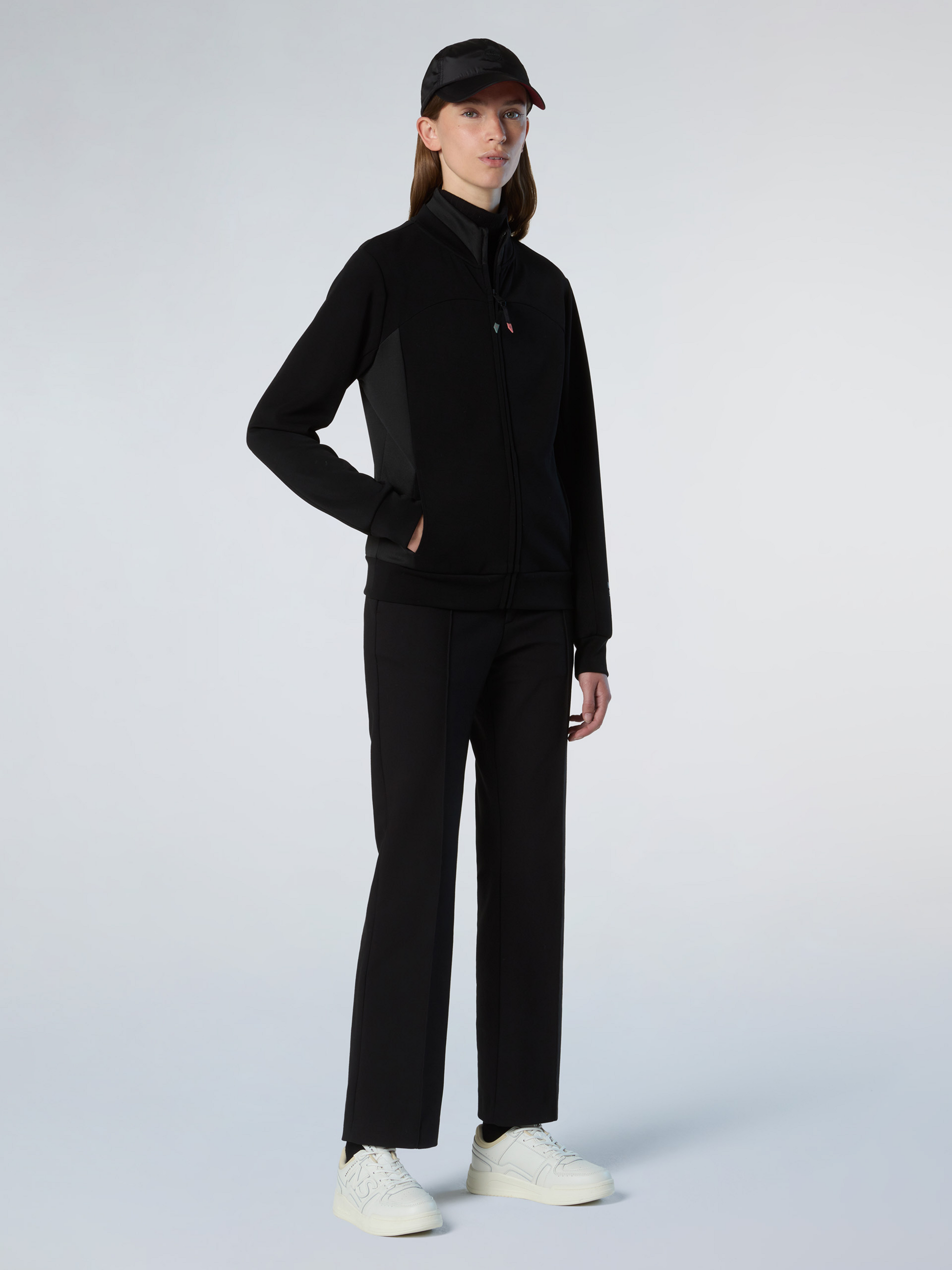 NORTH SAILS, North Sails Mock-neck Sweatshirt Scuba Fabric