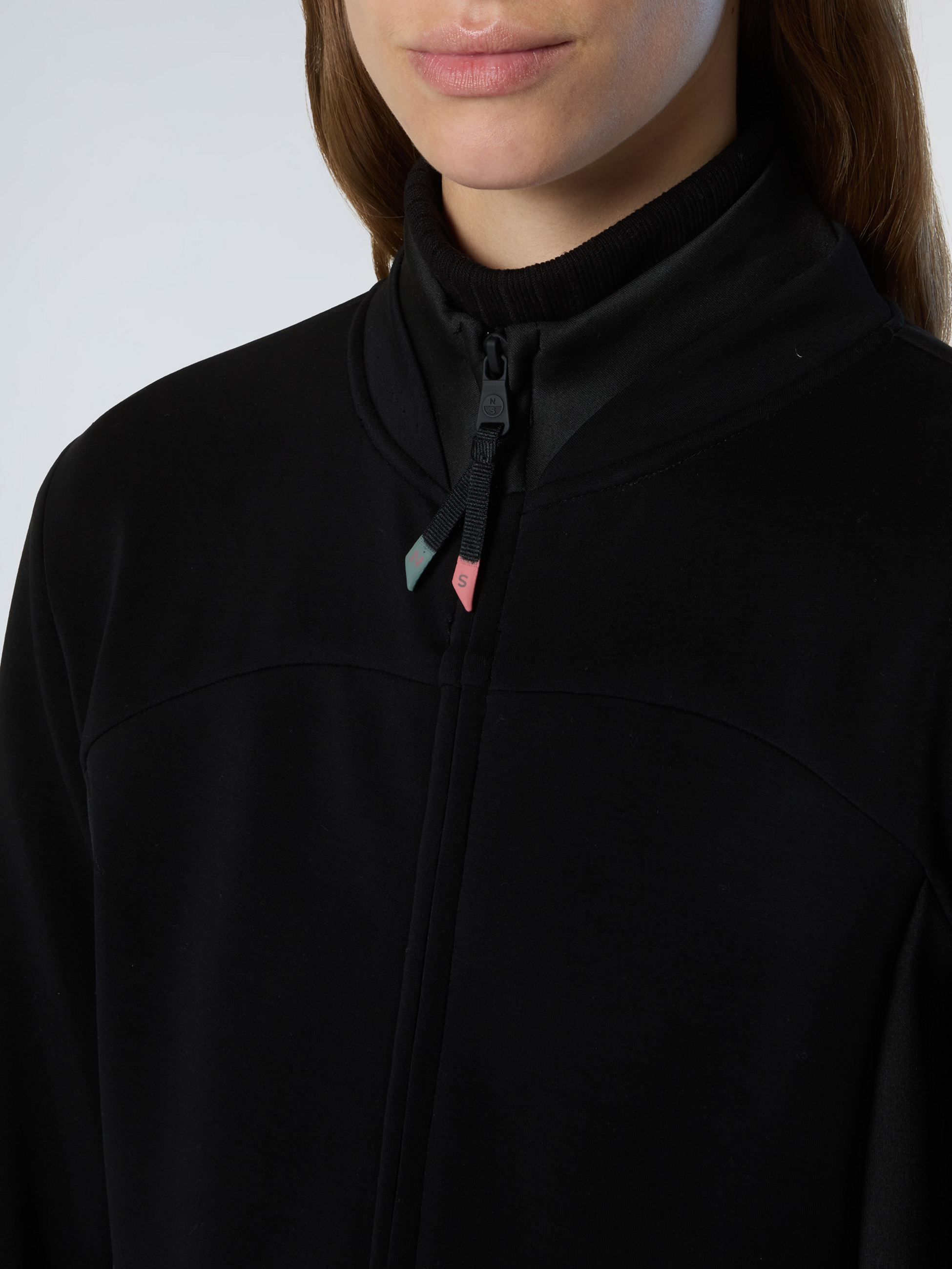 NORTH SAILS, North Sails Mock-neck Sweatshirt Scuba Fabric