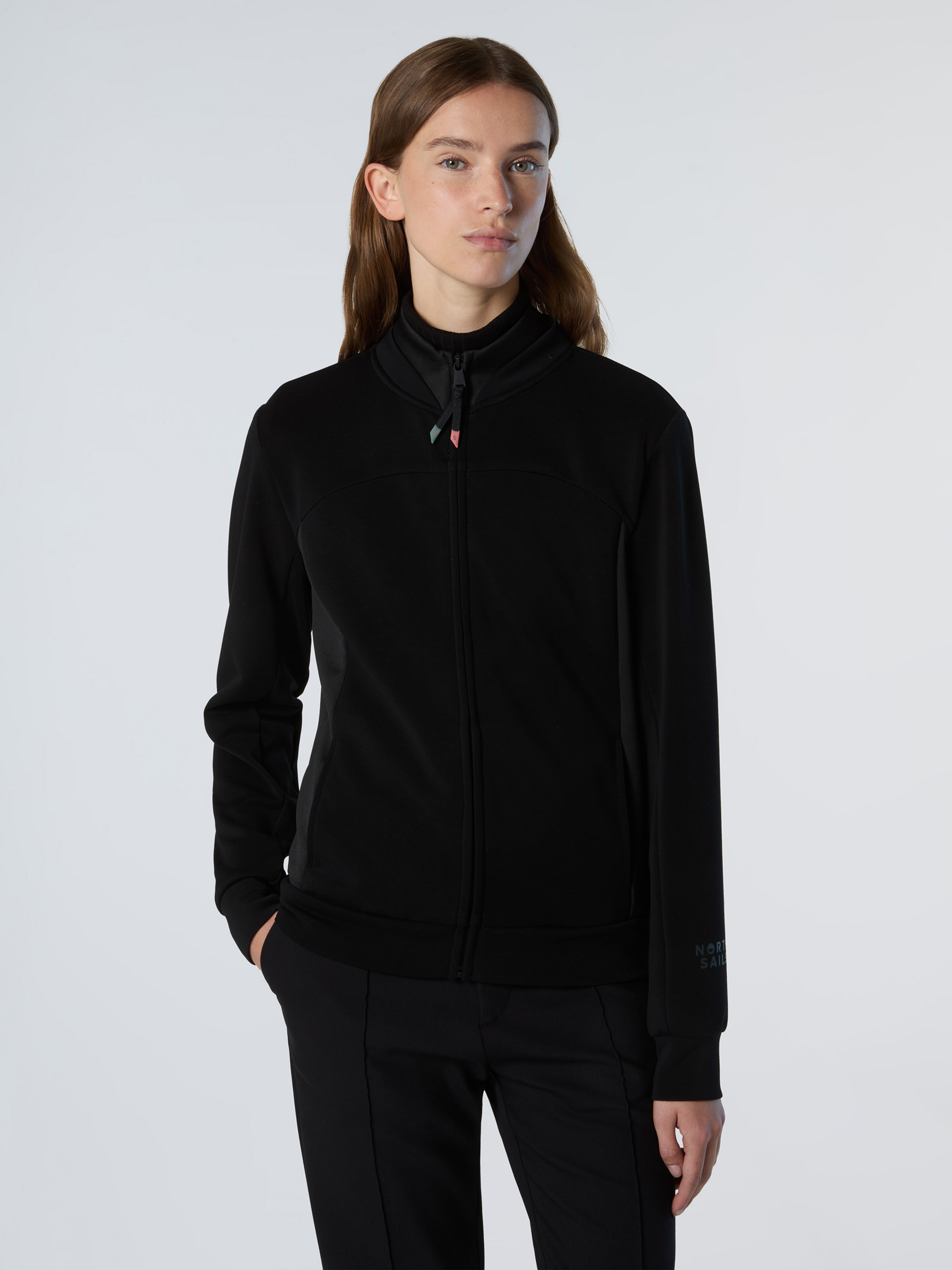 NORTH SAILS, North Sails Mock-neck Sweatshirt Scuba Fabric