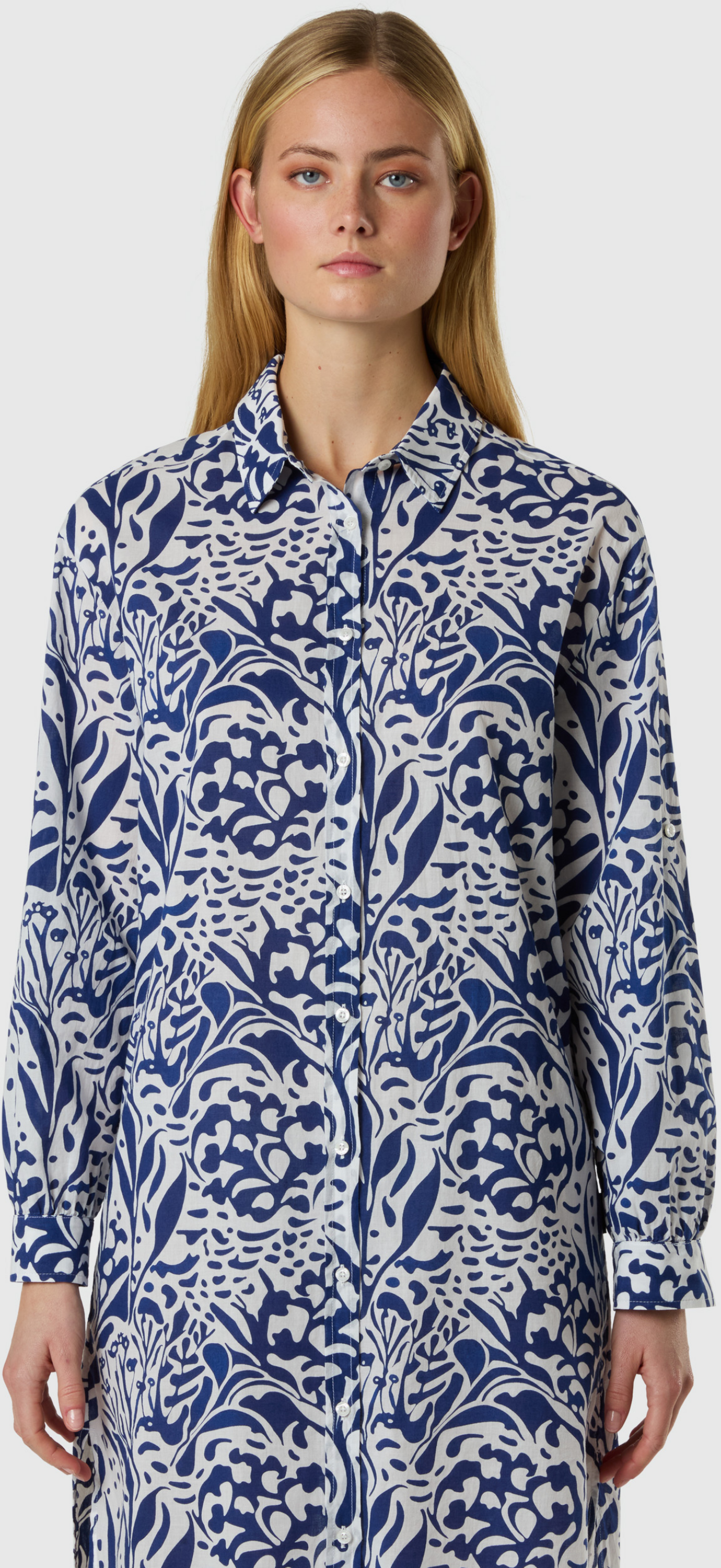 NORTH SAILS, North Sails Muslin Dress With Coral Print