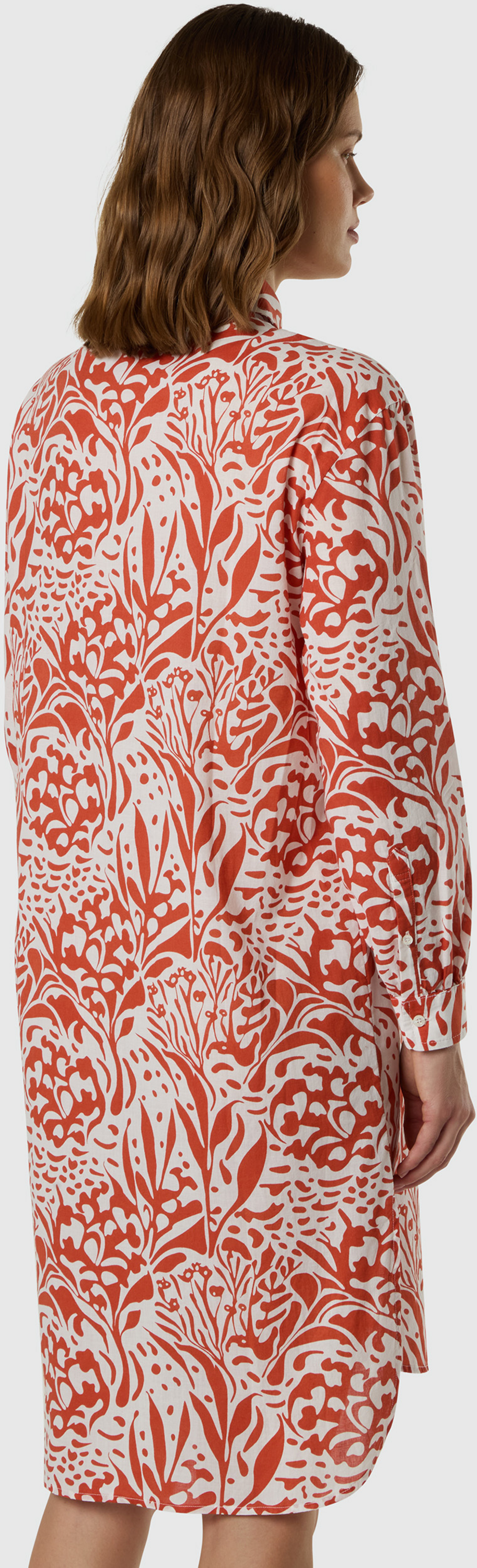 NORTH SAILS, North Sails Muslin Dress With Coral Print