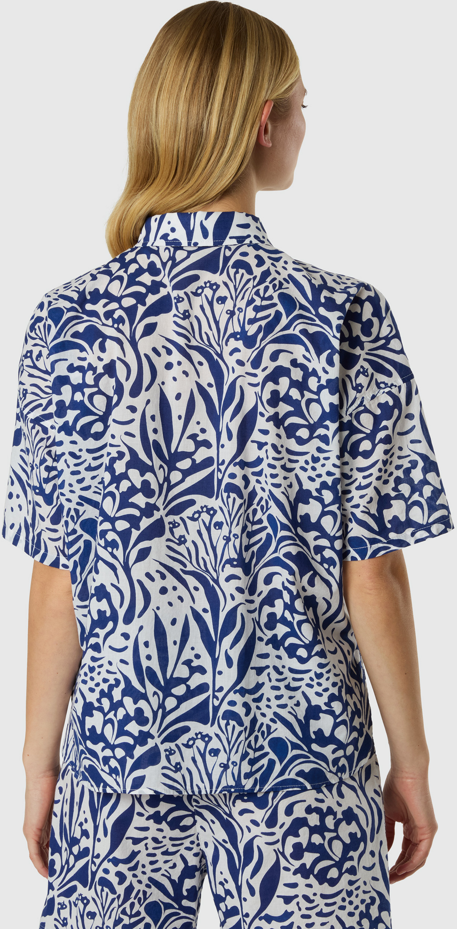 NORTH SAILS, North Sails Muslin Shirt With Coral Print