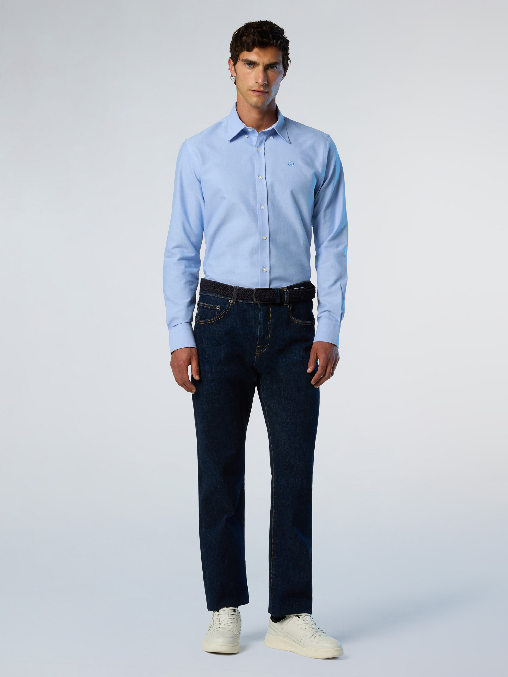 NORTH SAILS, North Sails Oxford Shirt With Embroidered Logo