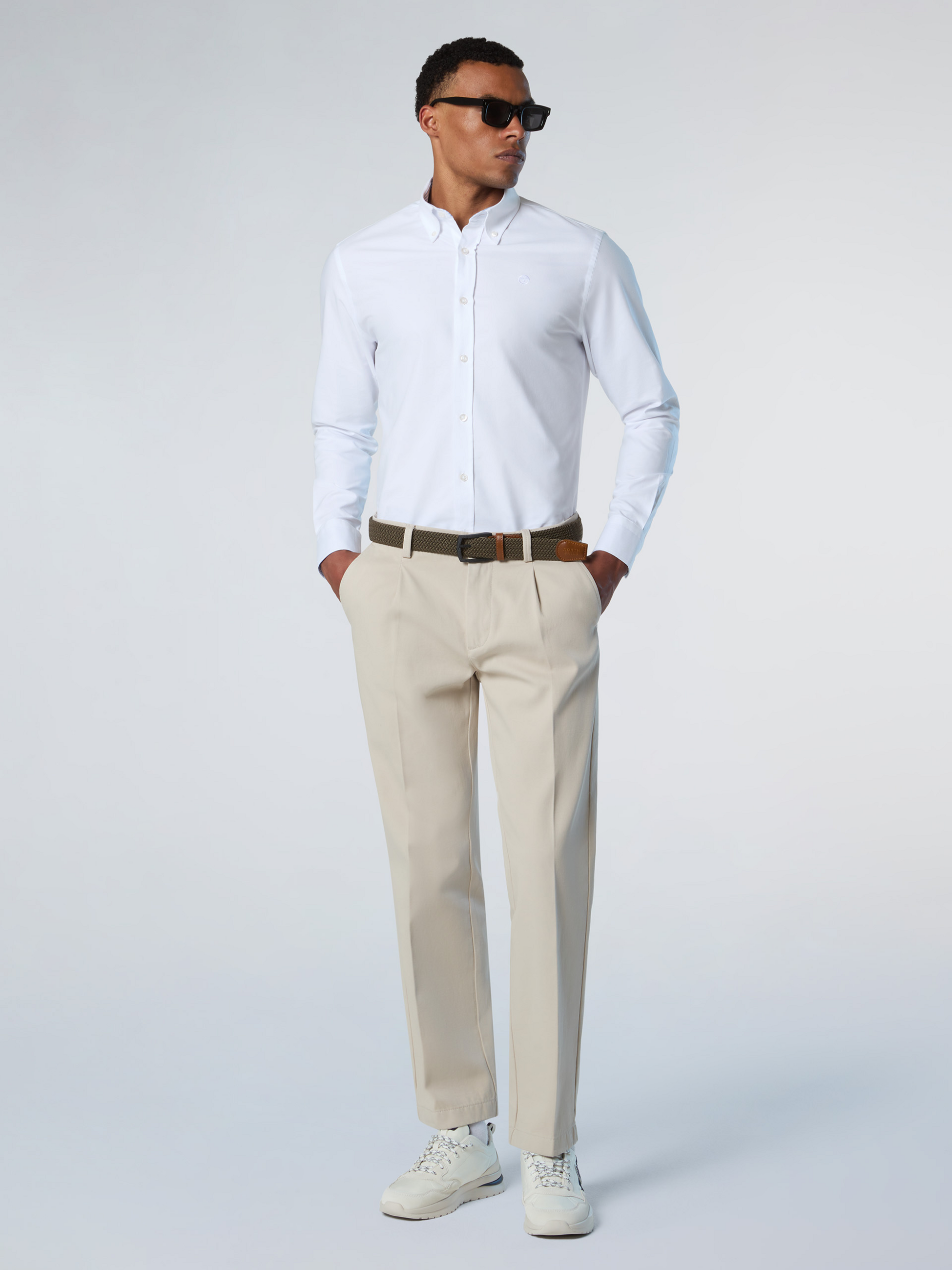 NORTH SAILS, North Sails Oxford Shirt With Embroidered Logo