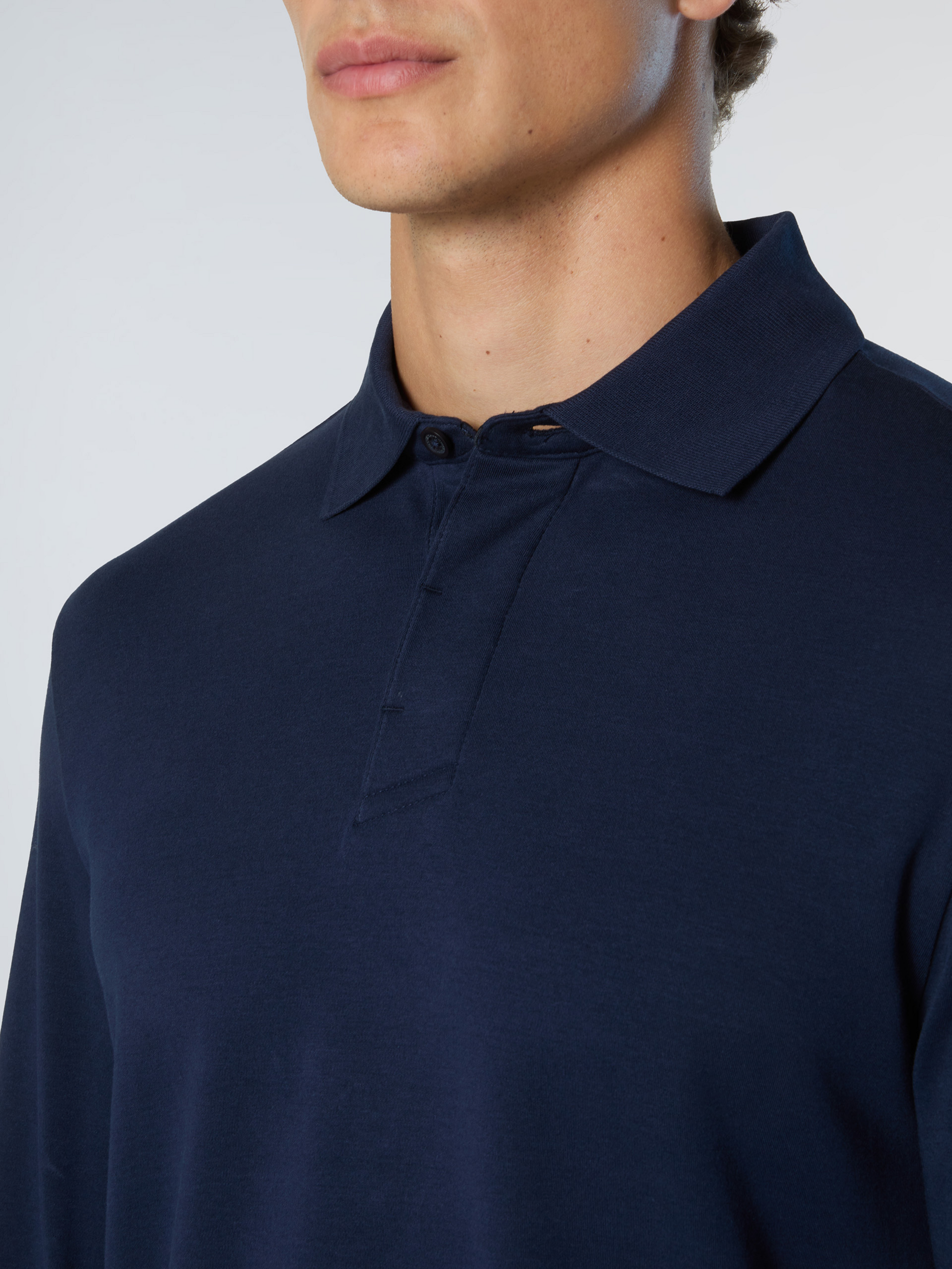 NORTH SAILS, North Sails Polo Shirt Interlock Long-sleeved