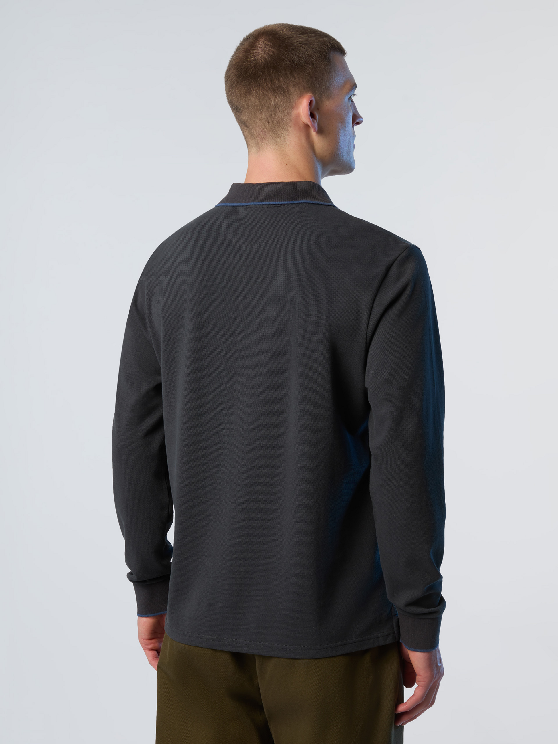 NORTH SAILS, North Sails Polo Shirt Long-sleeved With Logo Collar