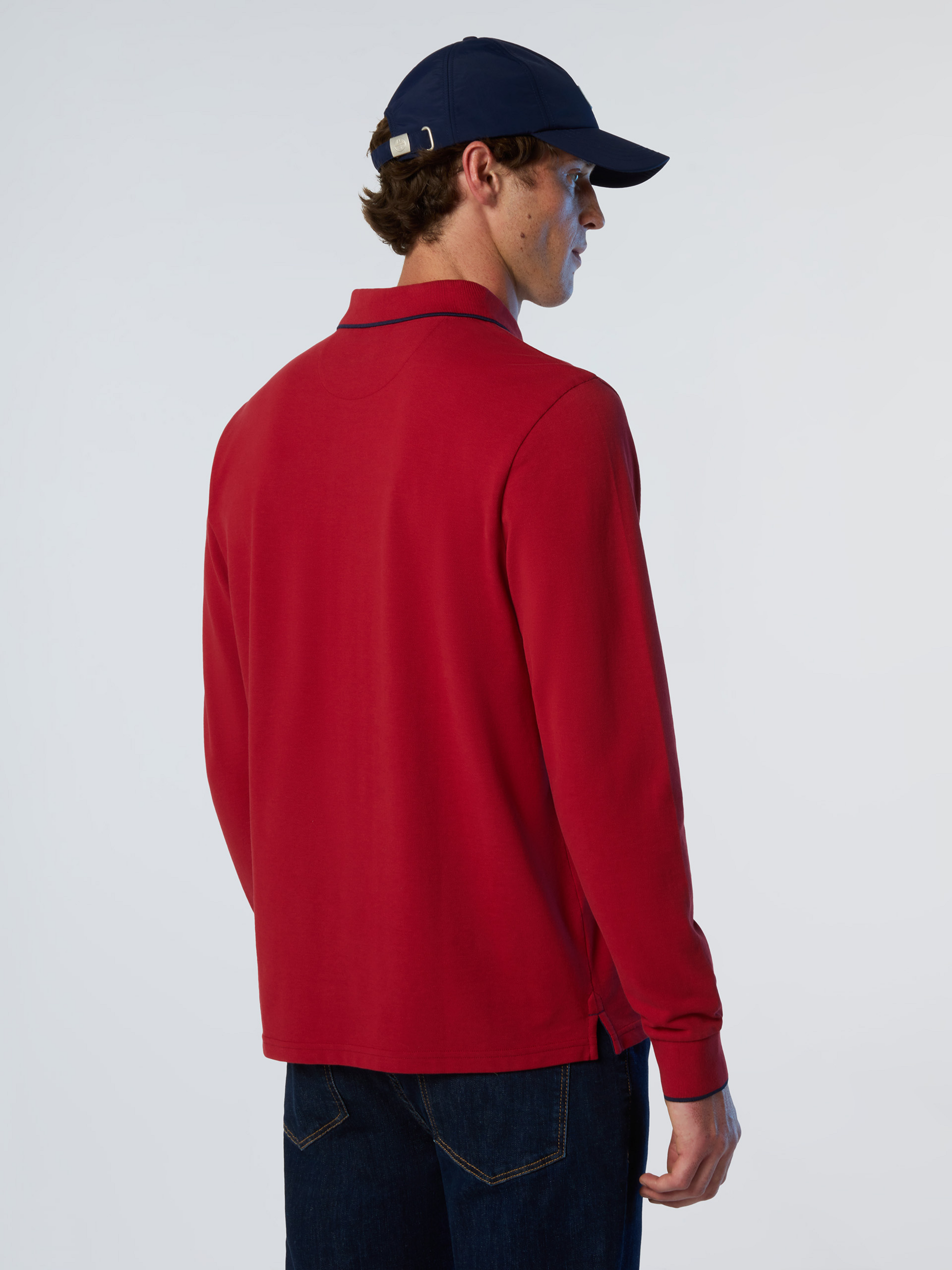 NORTH SAILS, North Sails Polo Shirt Long-sleeved With Logo Collar