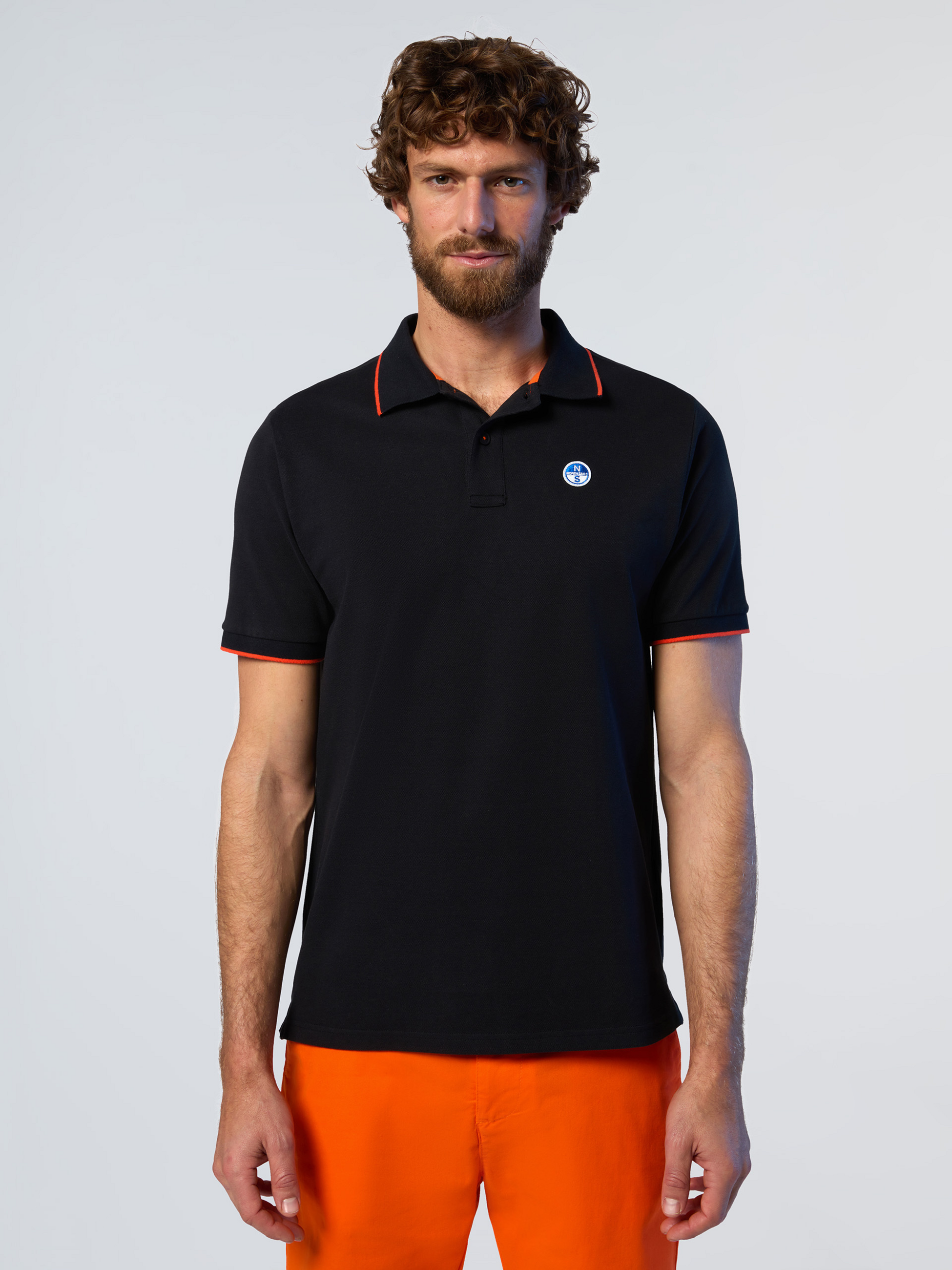 NORTH SAILS, North Sails Polo Shirt With Contrast Trims