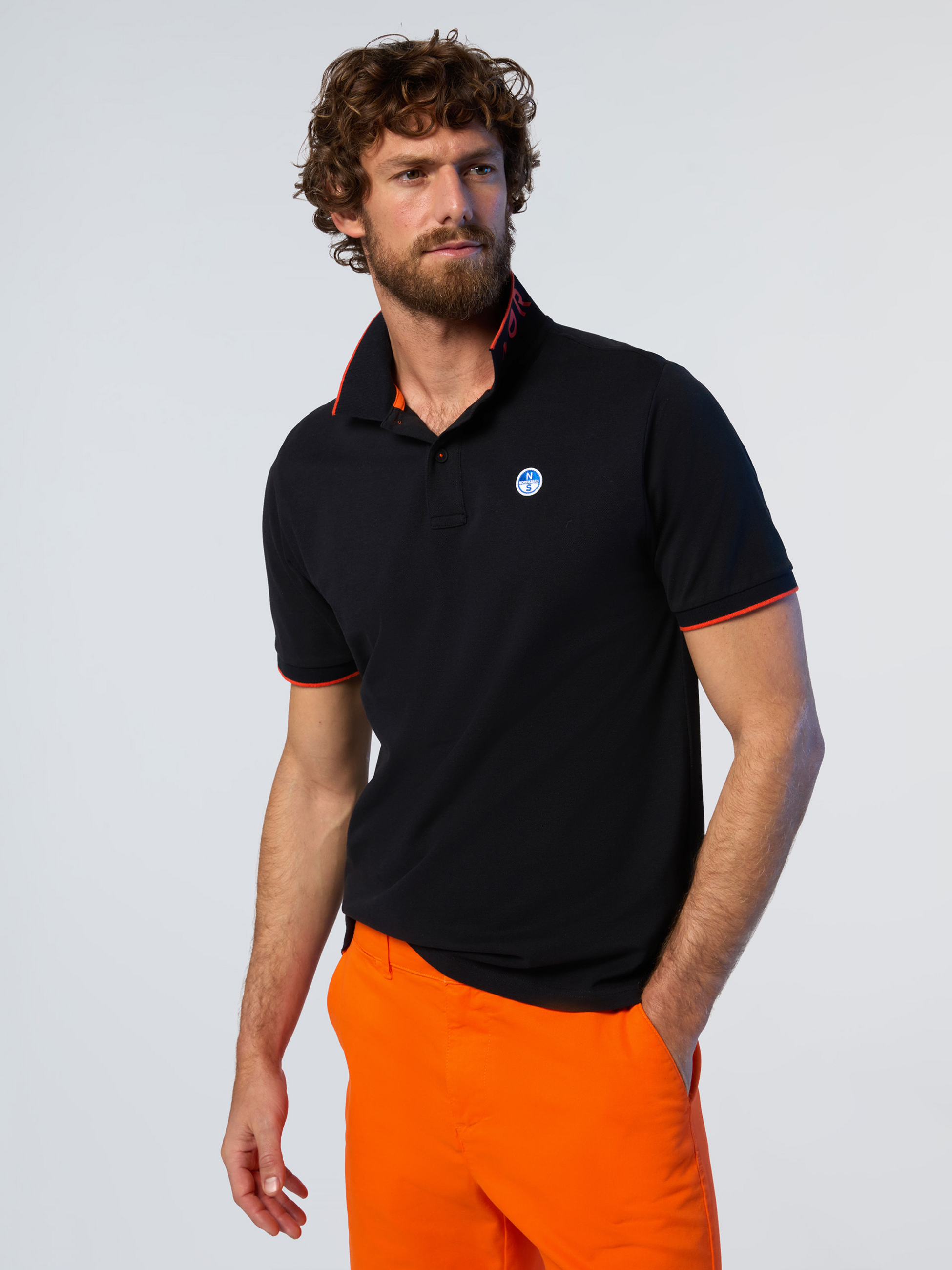 NORTH SAILS, North Sails Polo Shirt With Contrast Trims