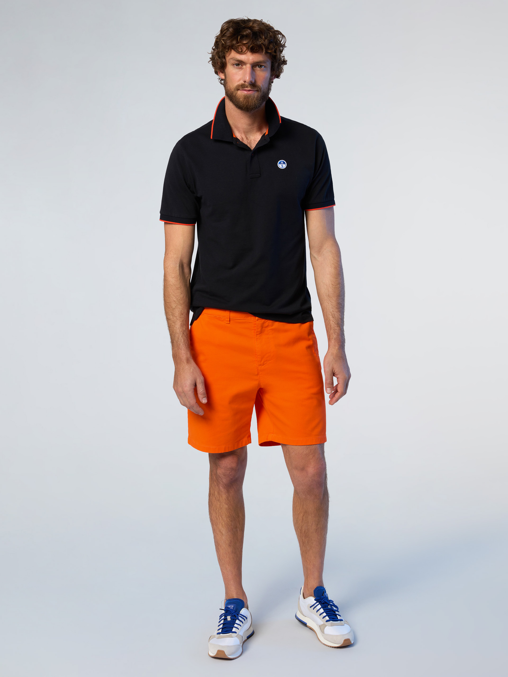 NORTH SAILS, North Sails Polo Shirt With Contrast Trims
