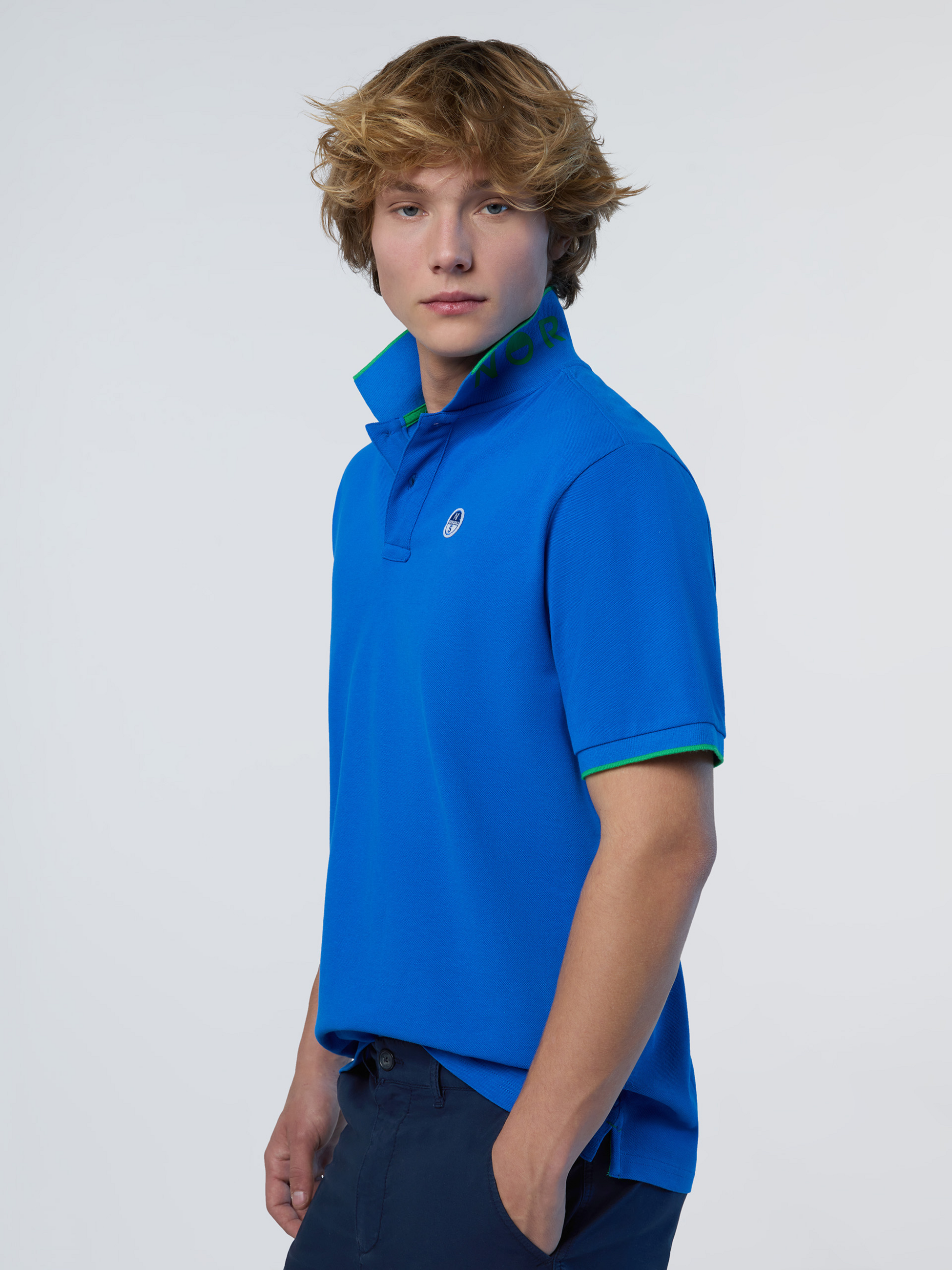 NORTH SAILS, North Sails Polo Shirt With Contrast Trims