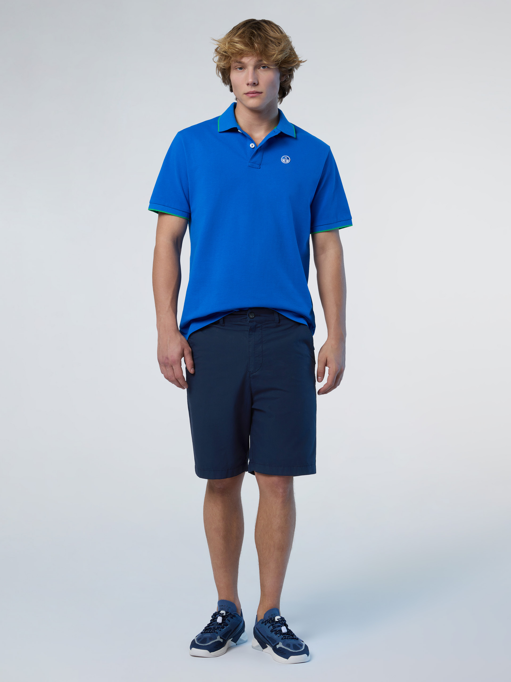 NORTH SAILS, North Sails Polo Shirt With Contrast Trims