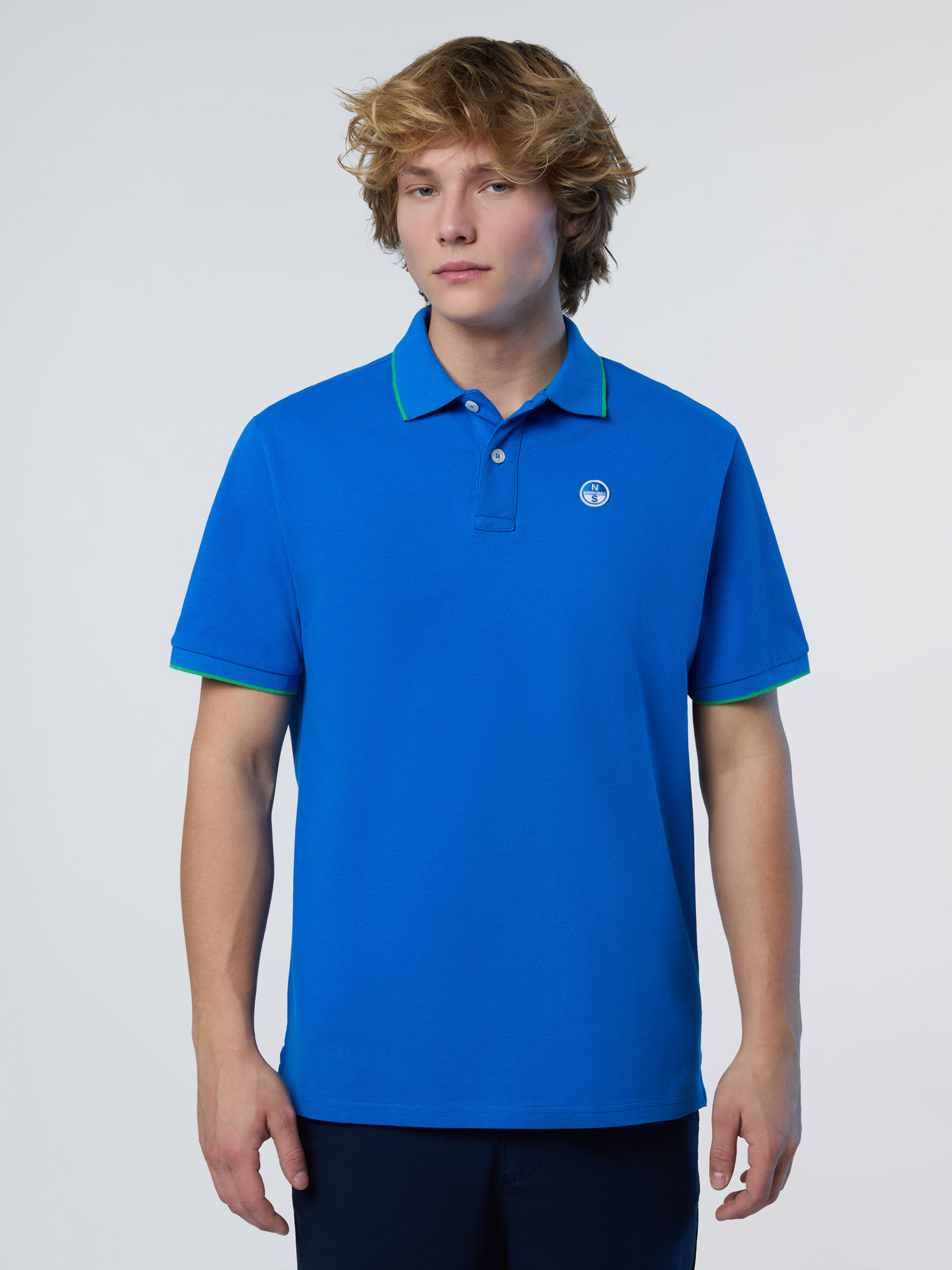 NORTH SAILS, North Sails Polo Shirt With Contrast Trims