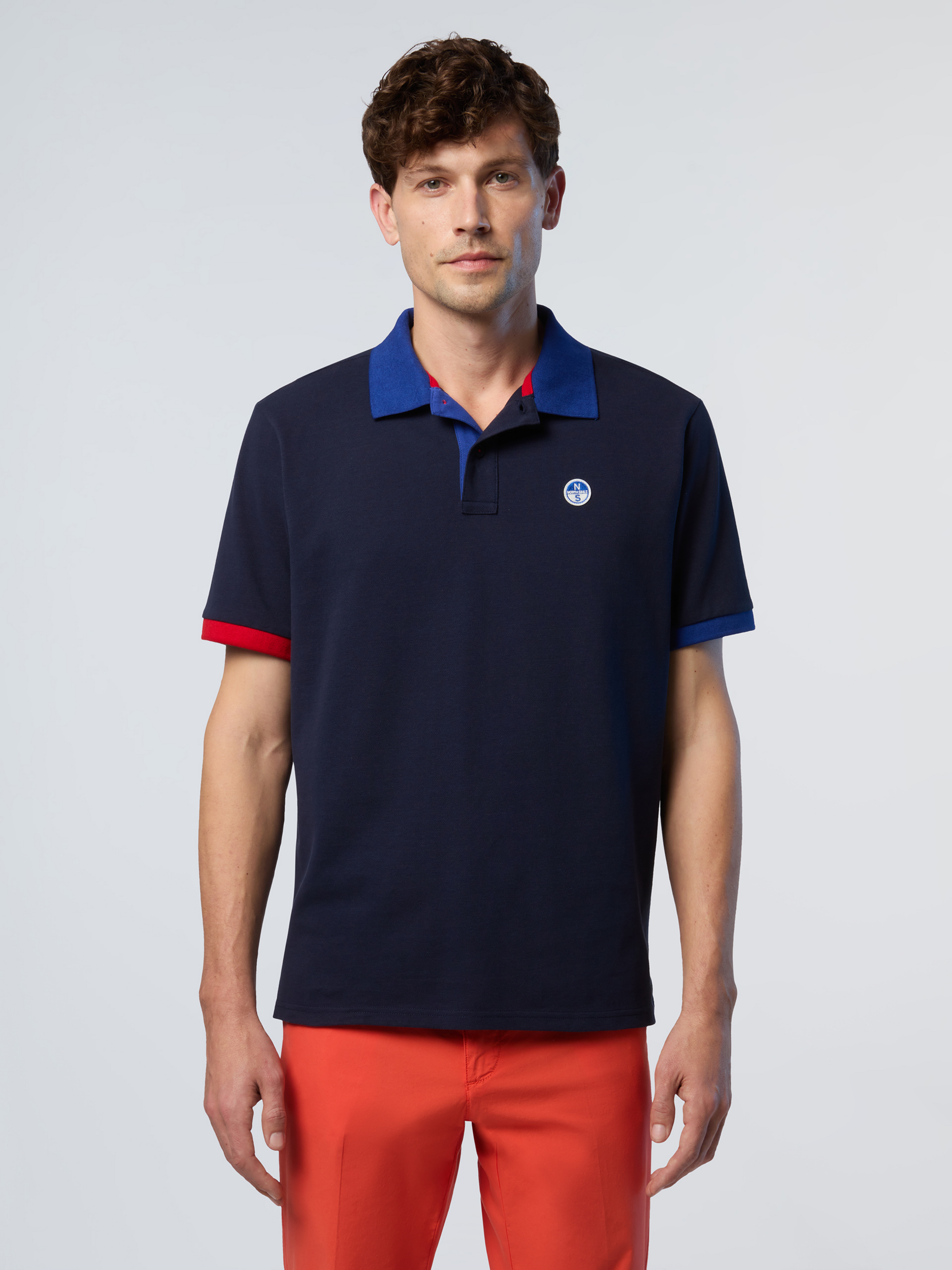 NORTH SAILS, North Sails Polo Shirt With Contrast Trims