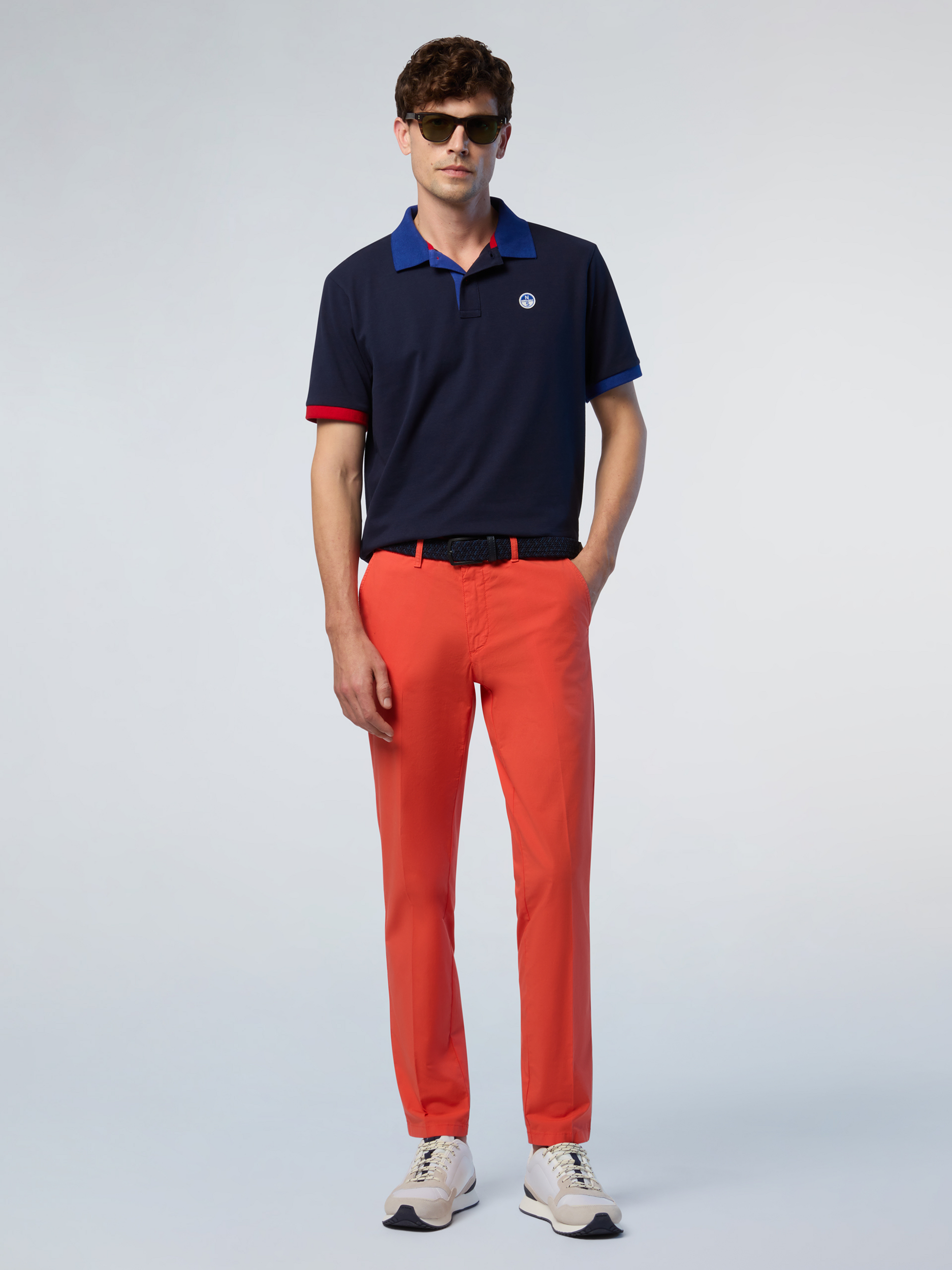 NORTH SAILS, North Sails Polo Shirt With Contrast Trims
