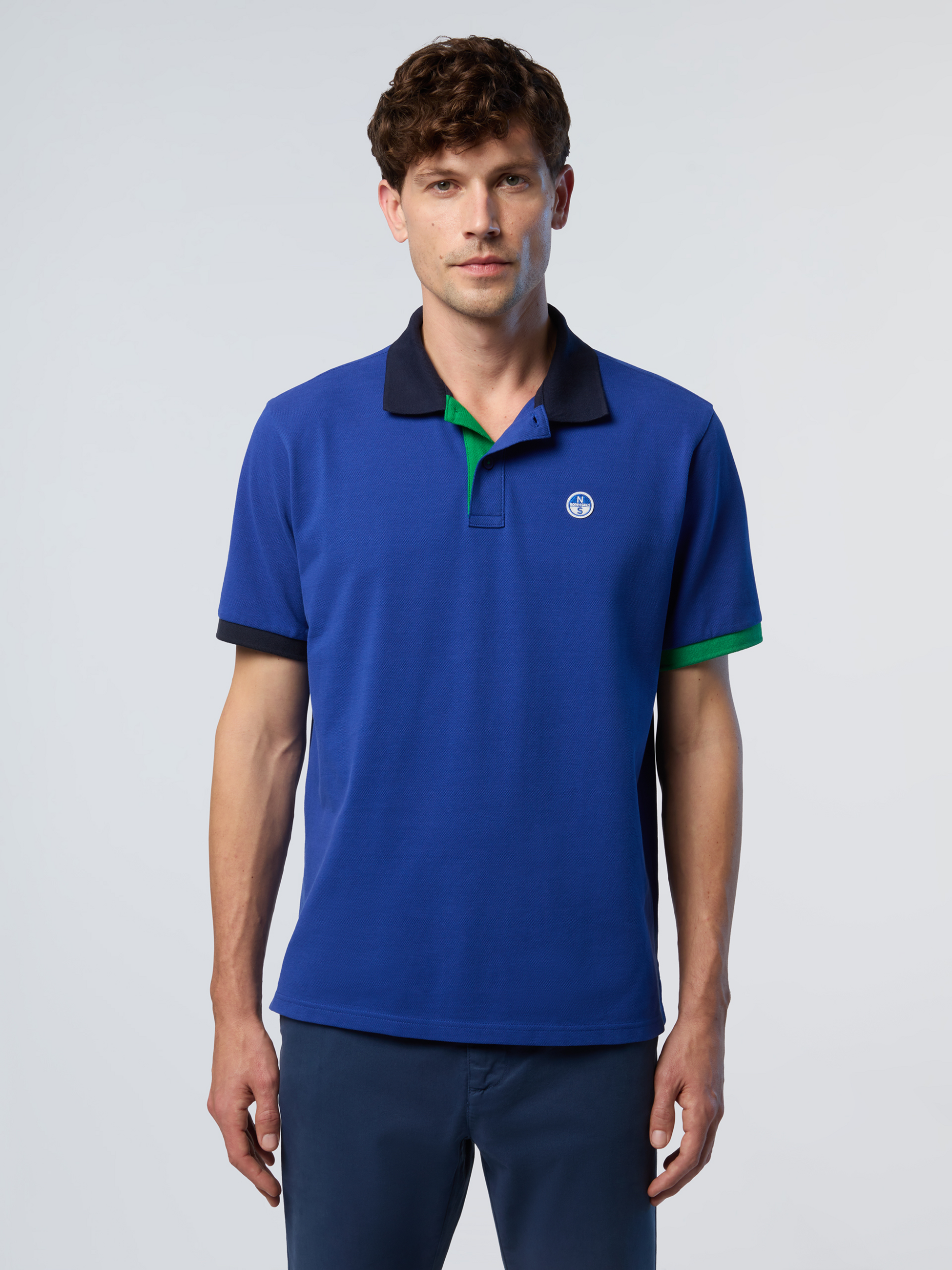 NORTH SAILS, North Sails Polo Shirt With Contrast Trims