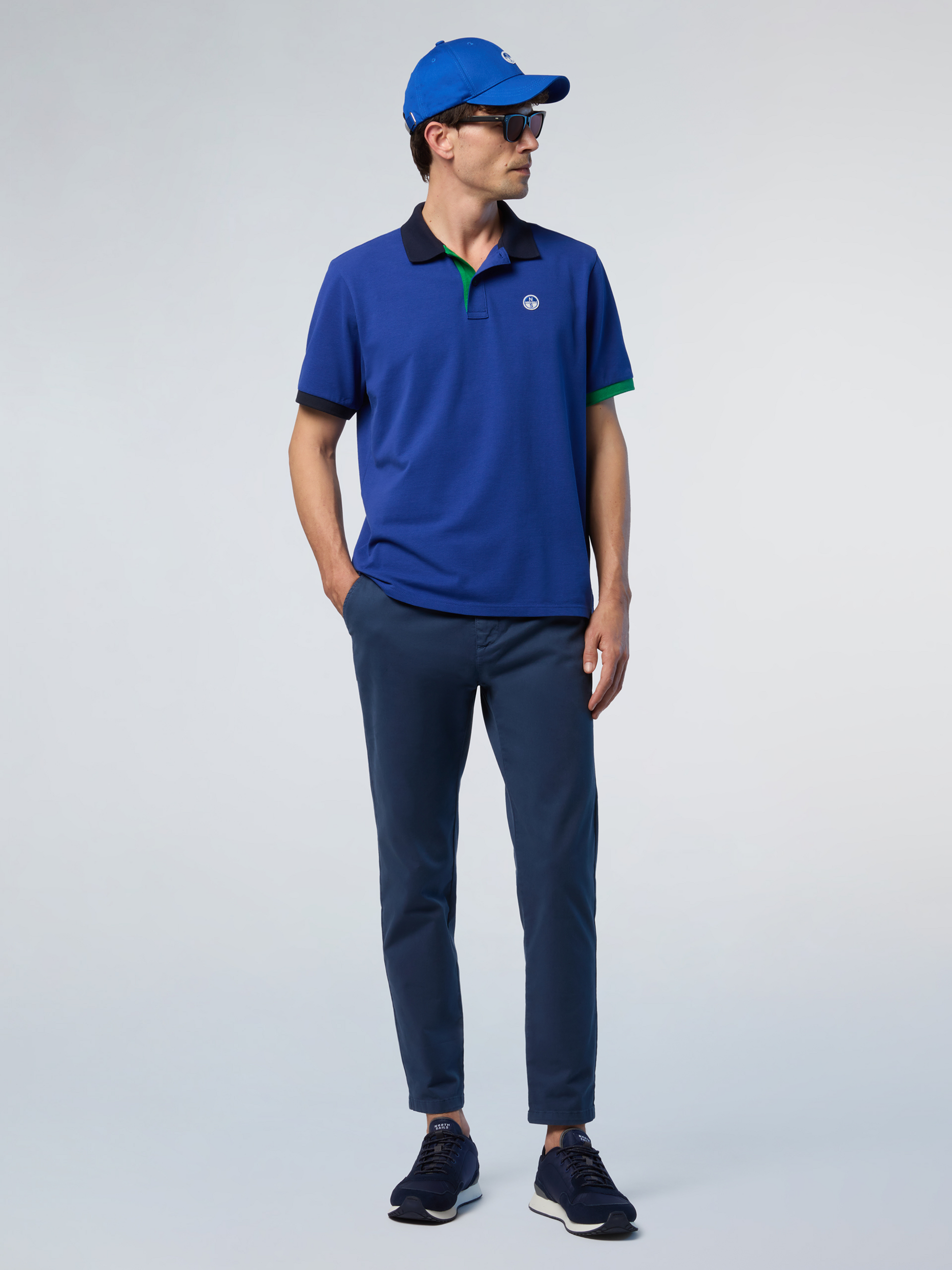 NORTH SAILS, North Sails Polo Shirt With Contrast Trims