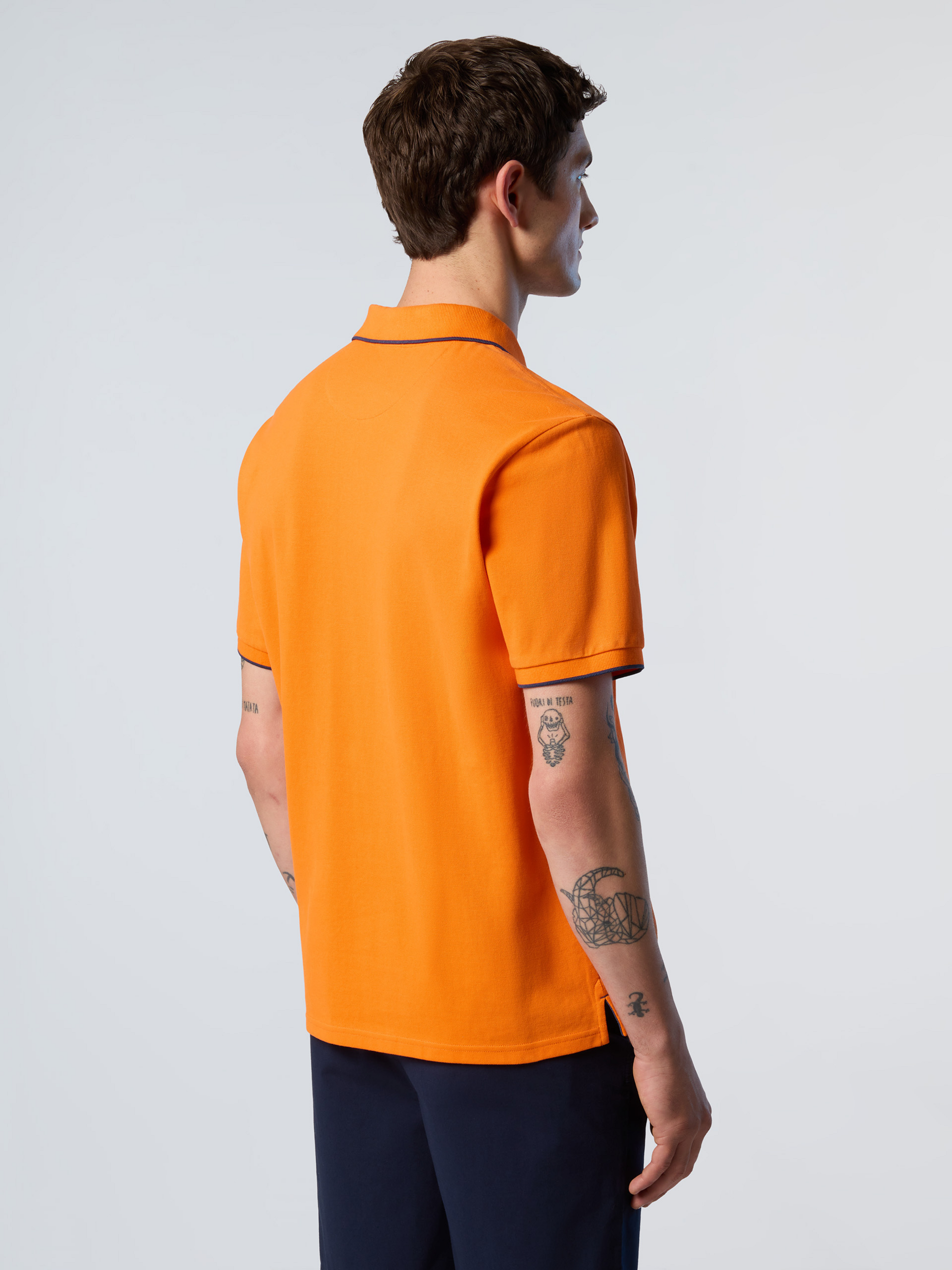 NORTH SAILS, North Sails Polo Shirt With Contrast Trims