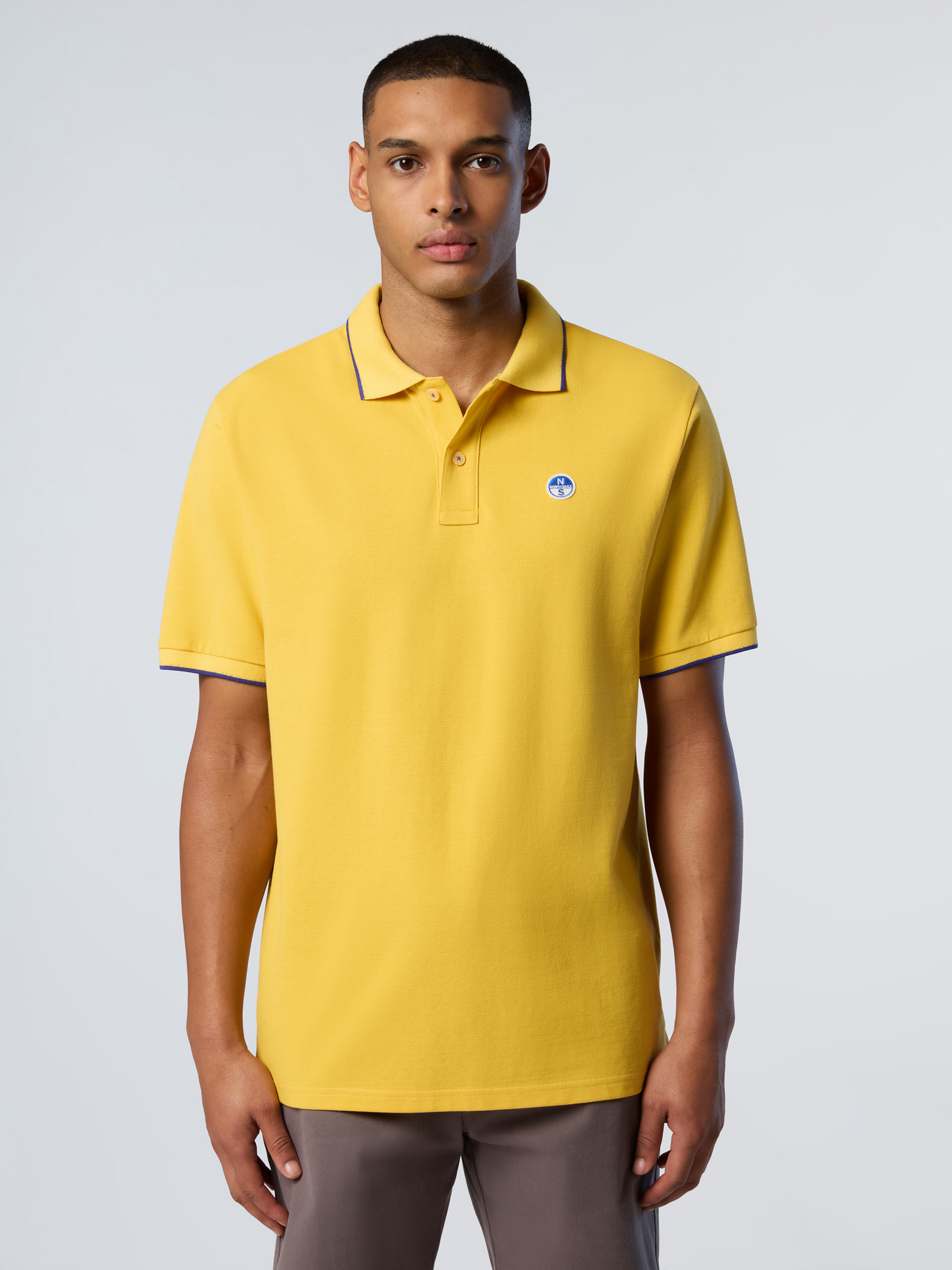 NORTH SAILS, North Sails Polo Shirt With Contrast Trims