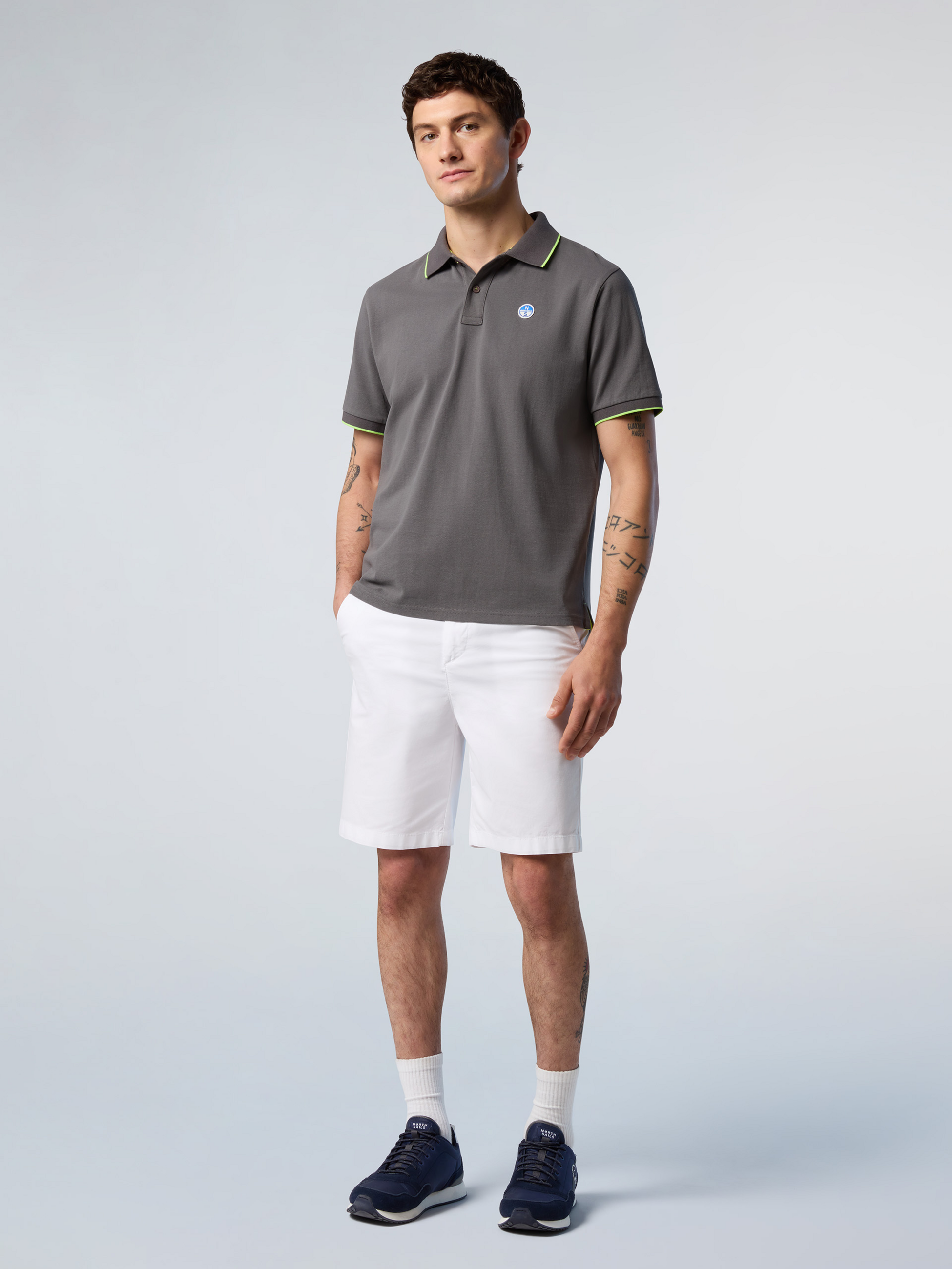 NORTH SAILS, North Sails Polo Shirt With Contrast Trims