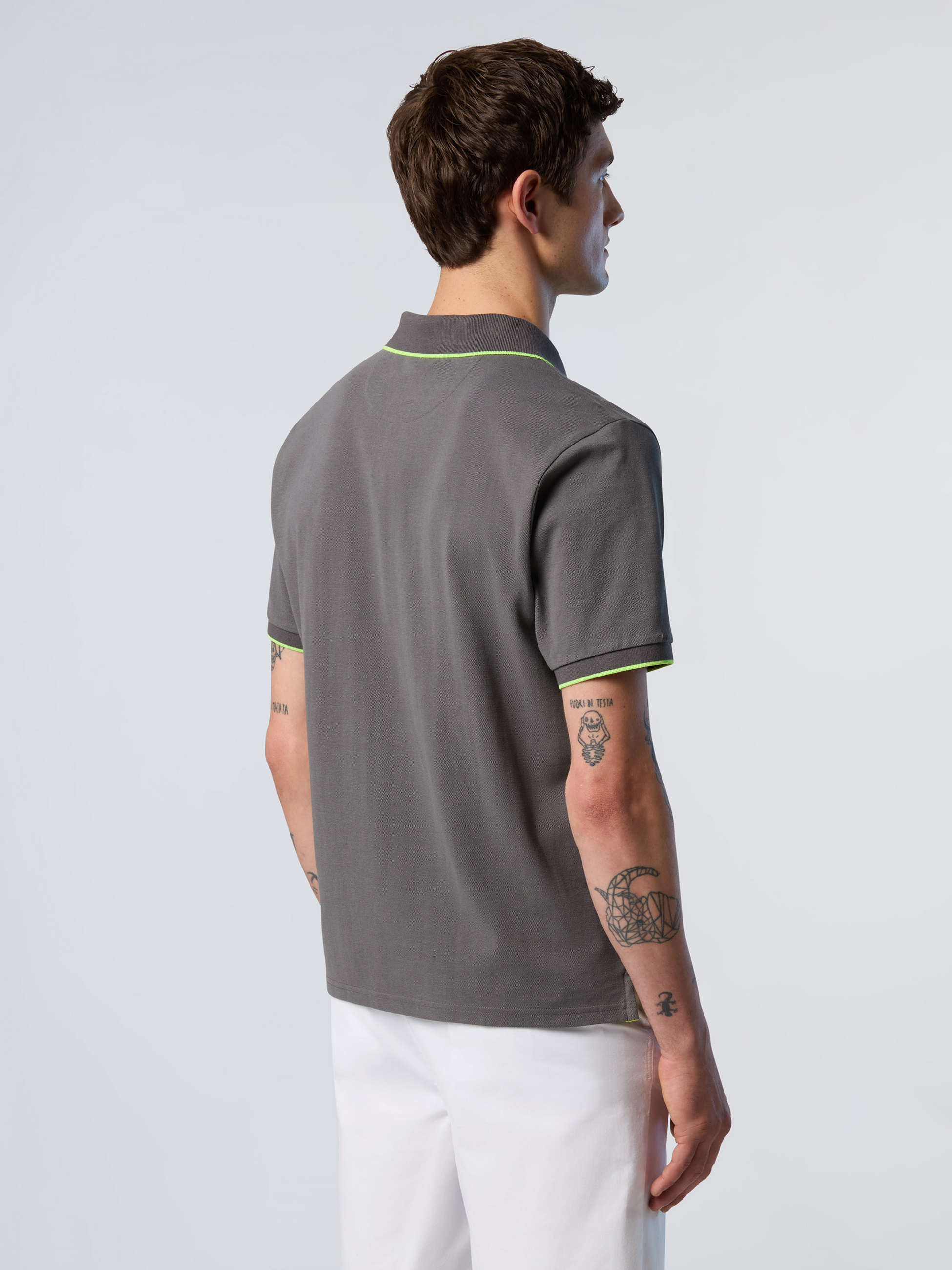 NORTH SAILS, North Sails Polo Shirt With Contrast Trims