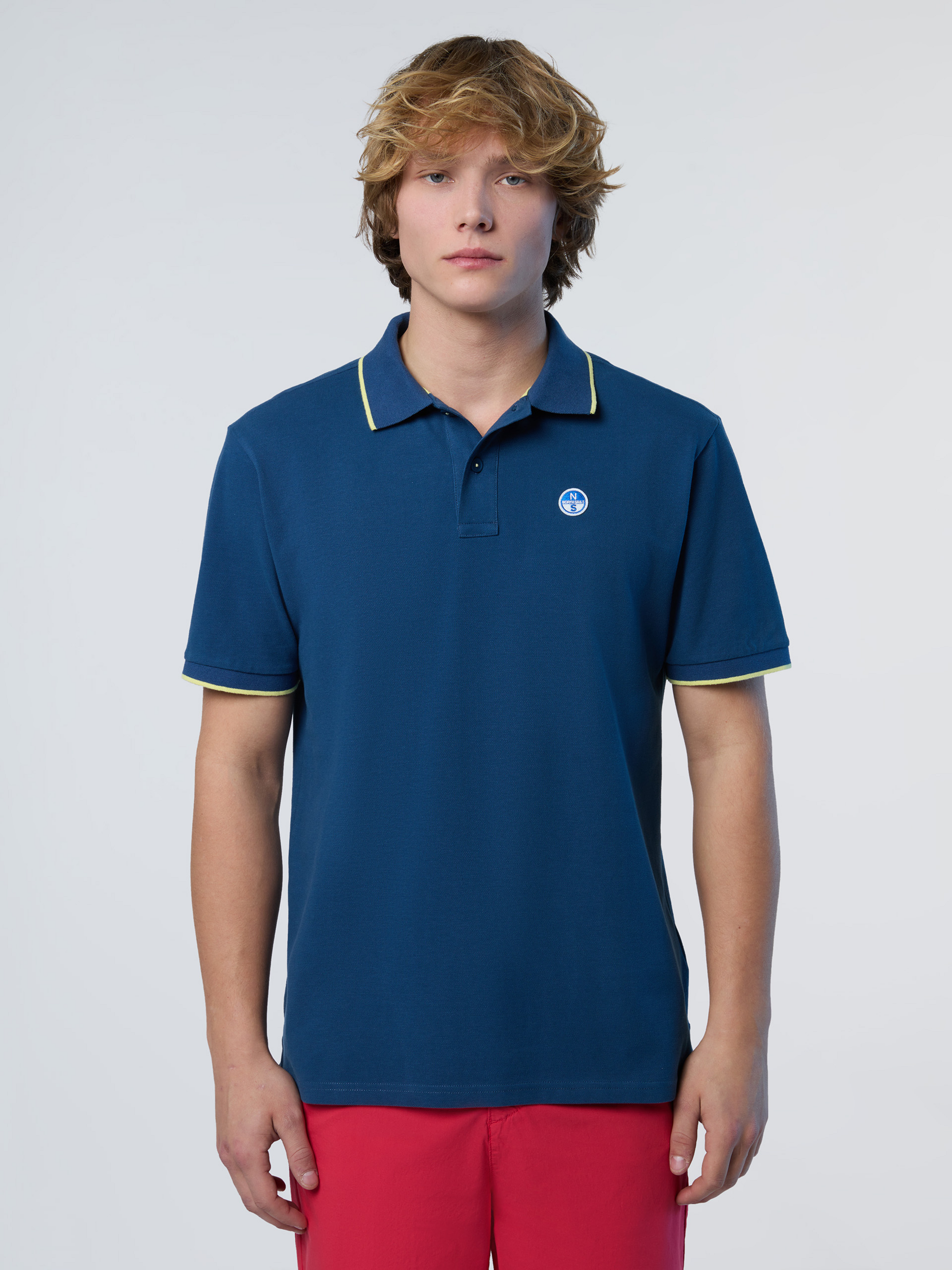 NORTH SAILS, North Sails Polo Shirt With Contrast Trims