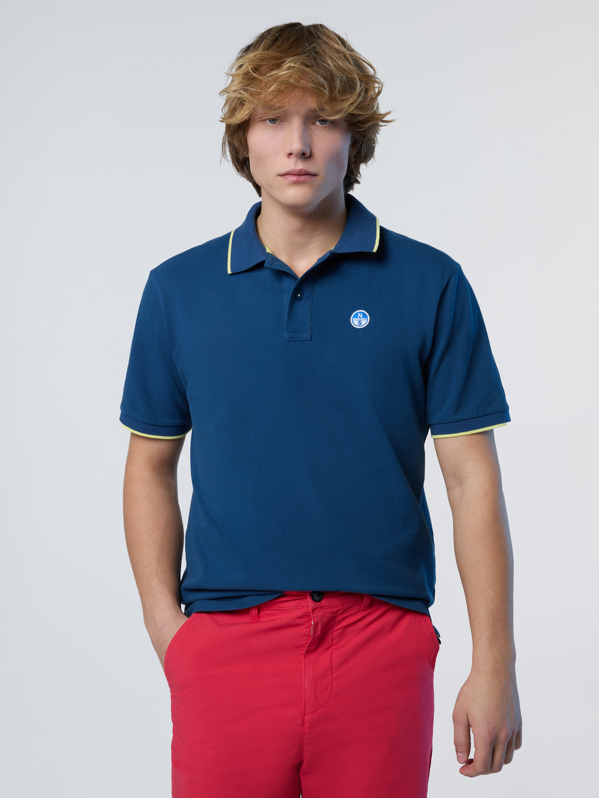 NORTH SAILS, North Sails Polo Shirt With Contrast Trims
