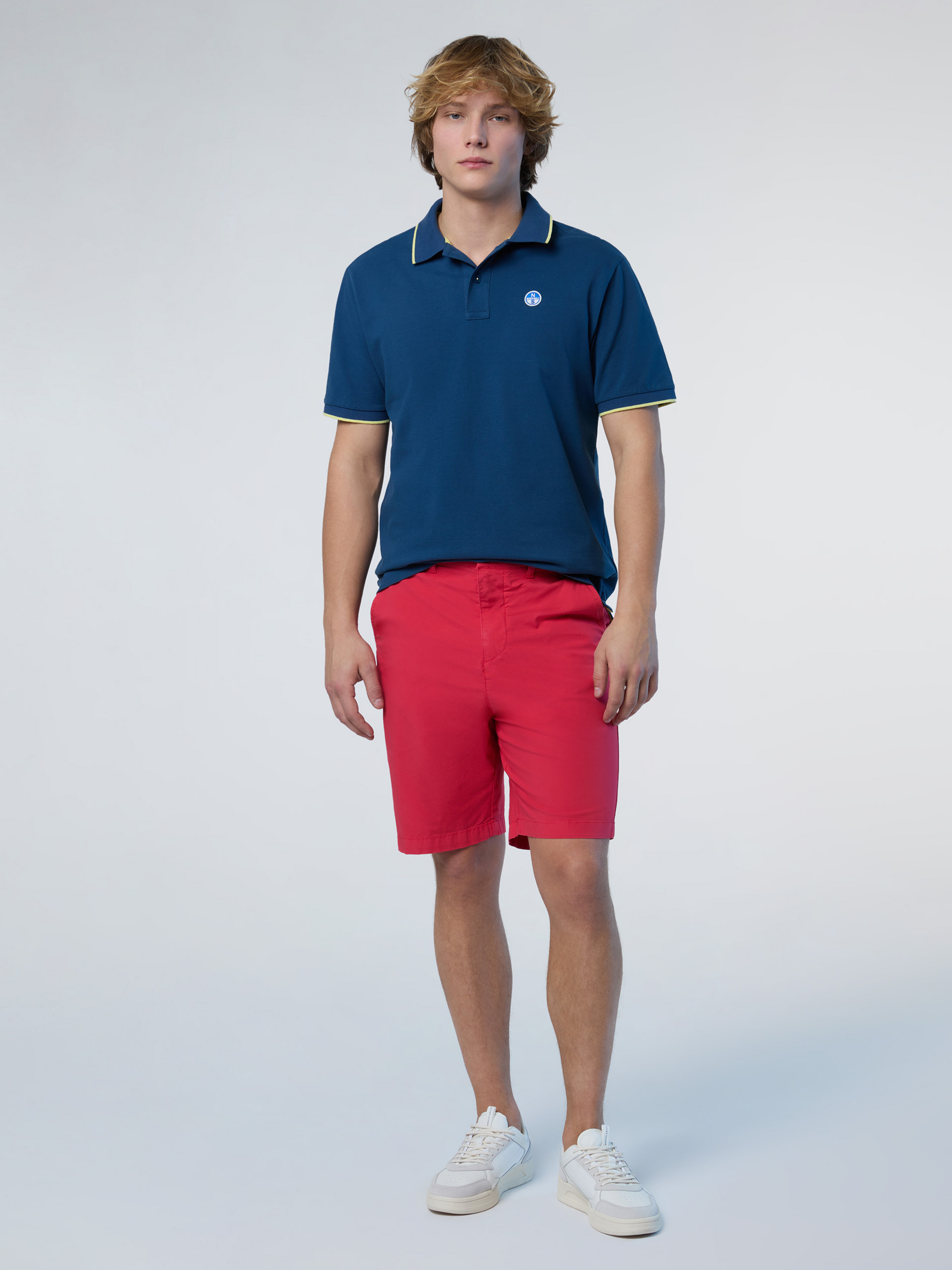 NORTH SAILS, North Sails Polo Shirt With Contrast Trims