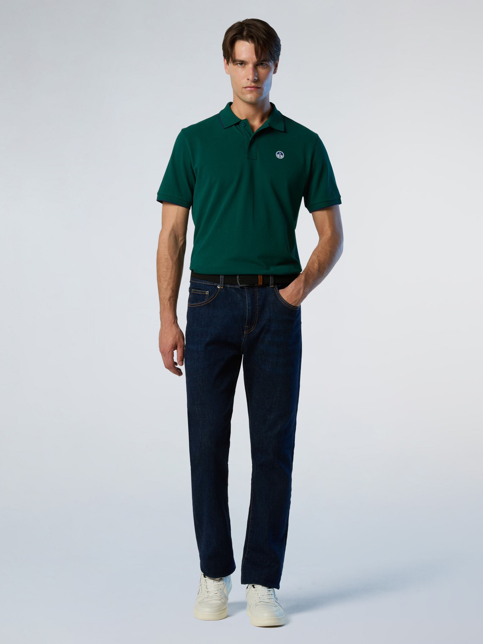 NORTH SAILS, North Sails Polo Shirt With Contrast Trims