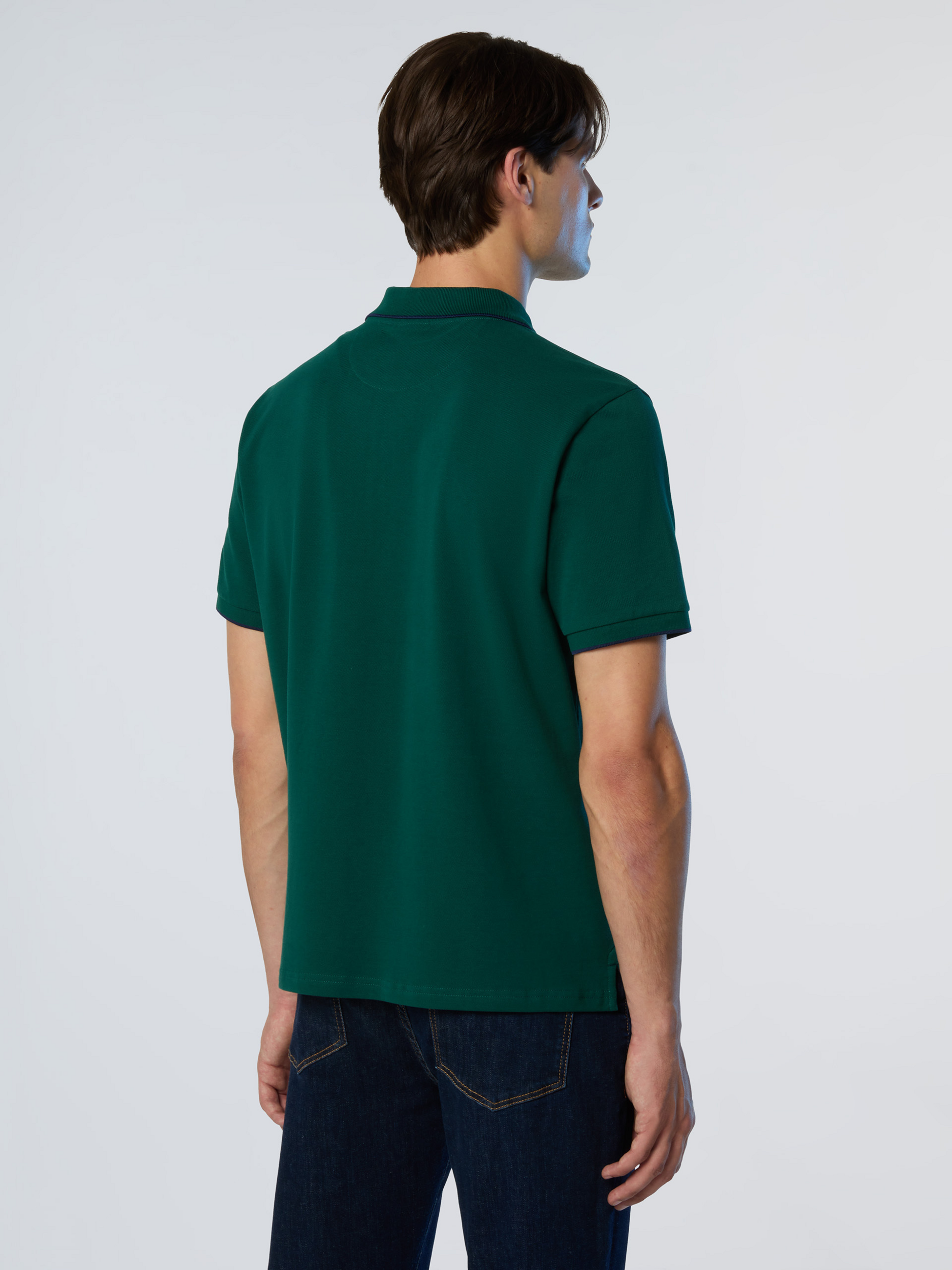 NORTH SAILS, North Sails Polo Shirt With Contrast Trims