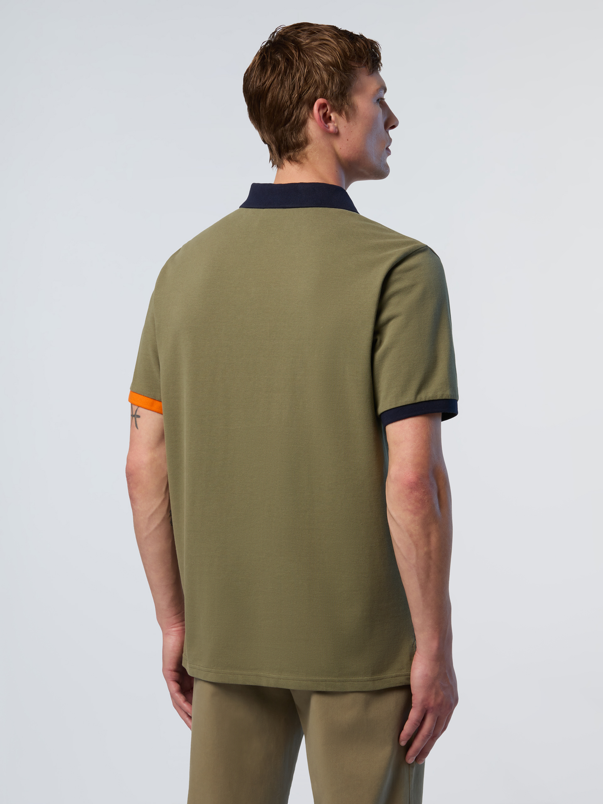 NORTH SAILS, North Sails Polo Shirt With Contrast Trims