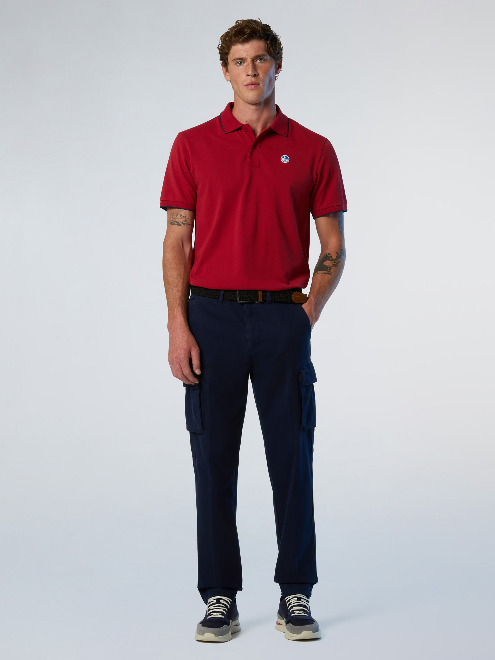 NORTH SAILS, North Sails Polo Shirt With Contrast Trims