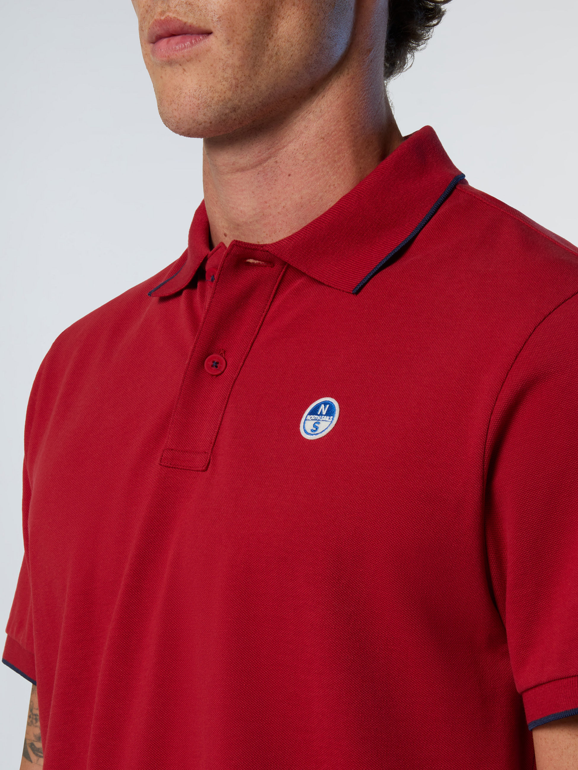NORTH SAILS, North Sails Polo Shirt With Contrast Trims