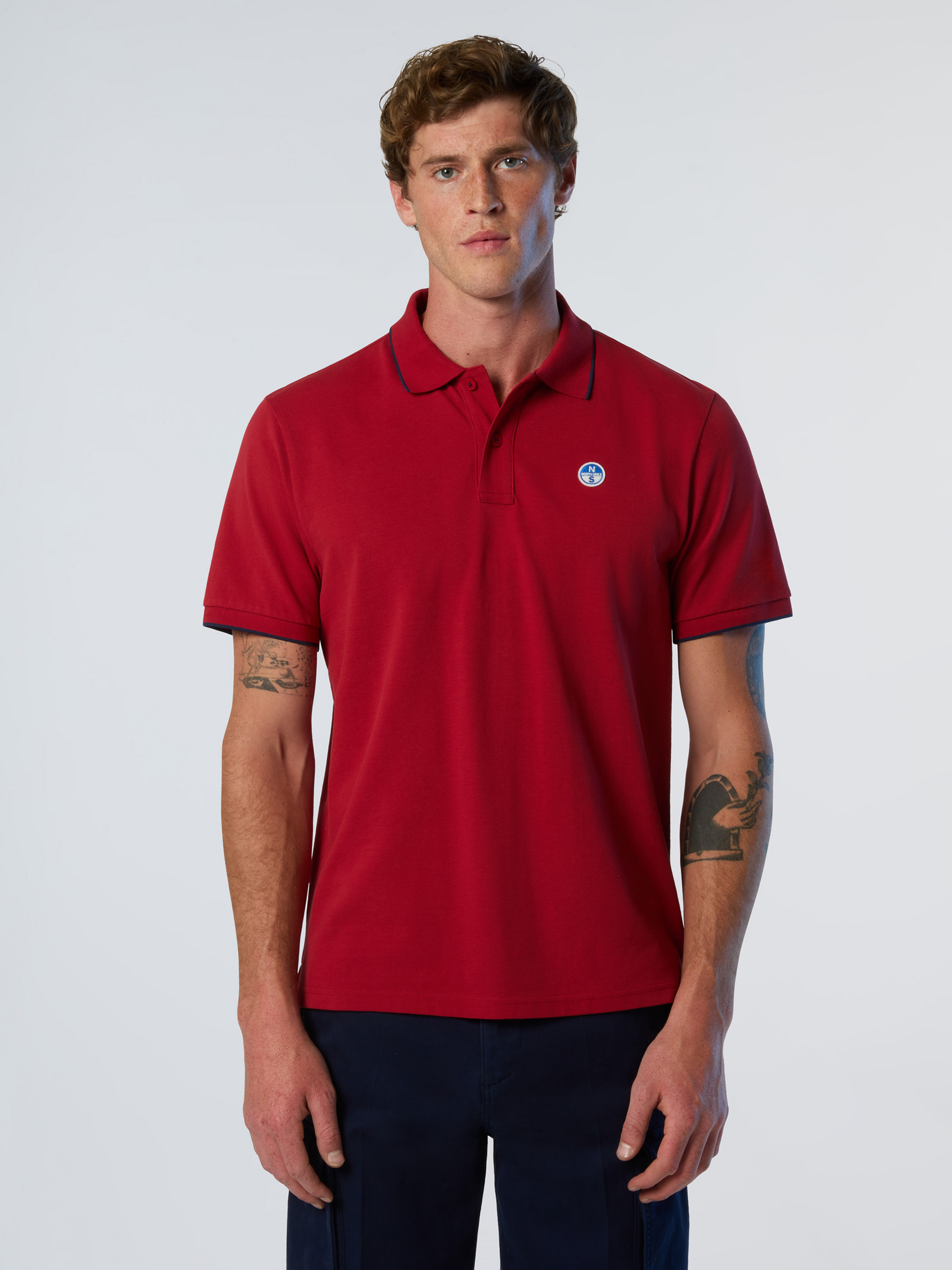 NORTH SAILS, North Sails Polo Shirt With Contrast Trims