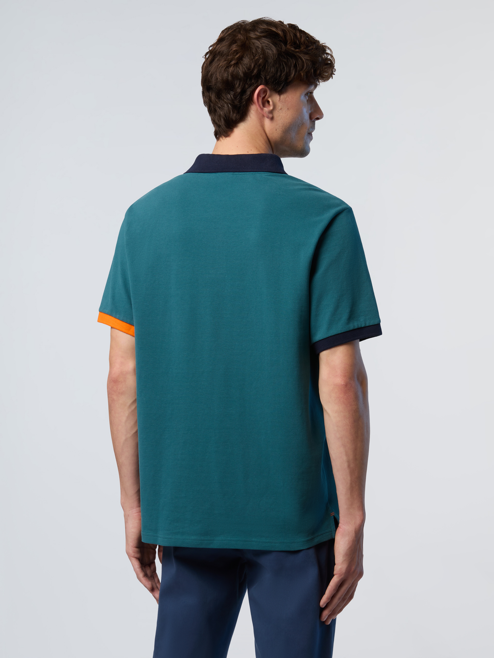 NORTH SAILS, North Sails Polo Shirt With Contrast Trims