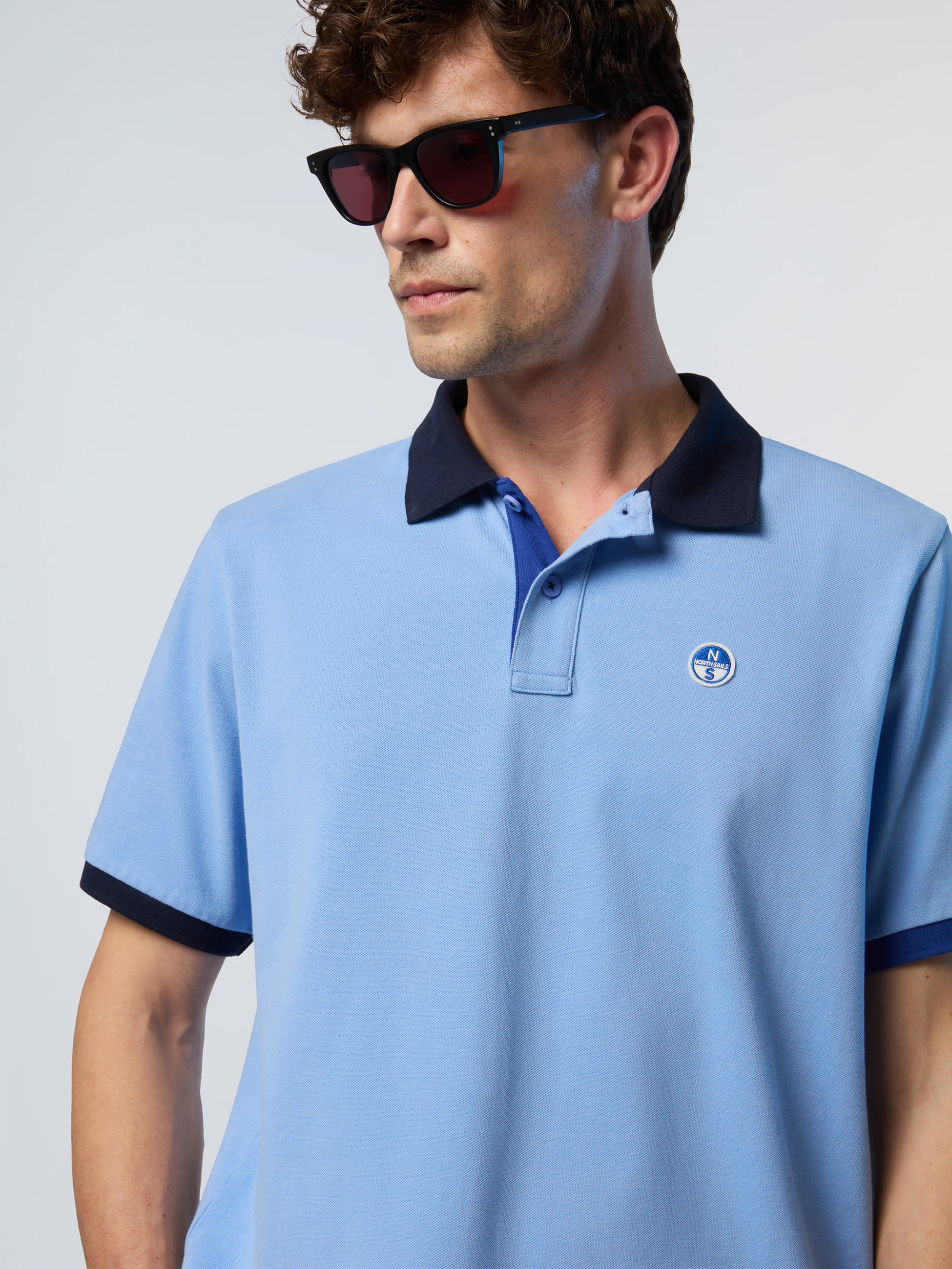 NORTH SAILS, North Sails Polo Shirt With Contrast Trims