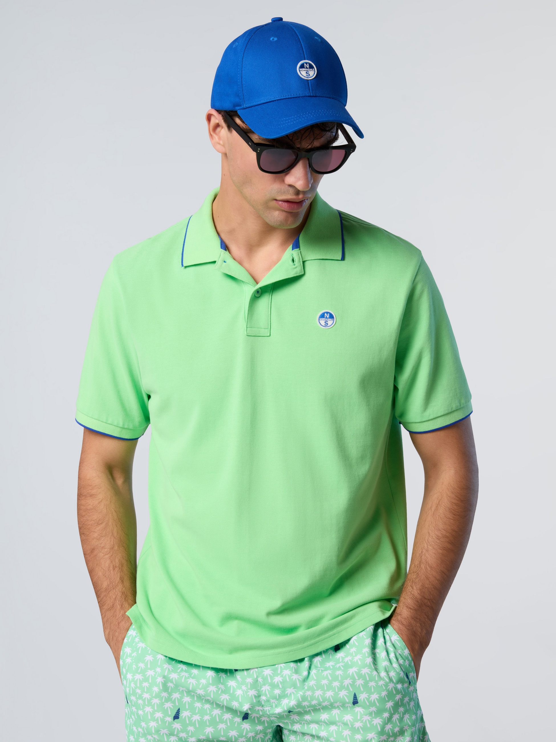 NORTH SAILS, North Sails Polo Shirt With Contrast Trims