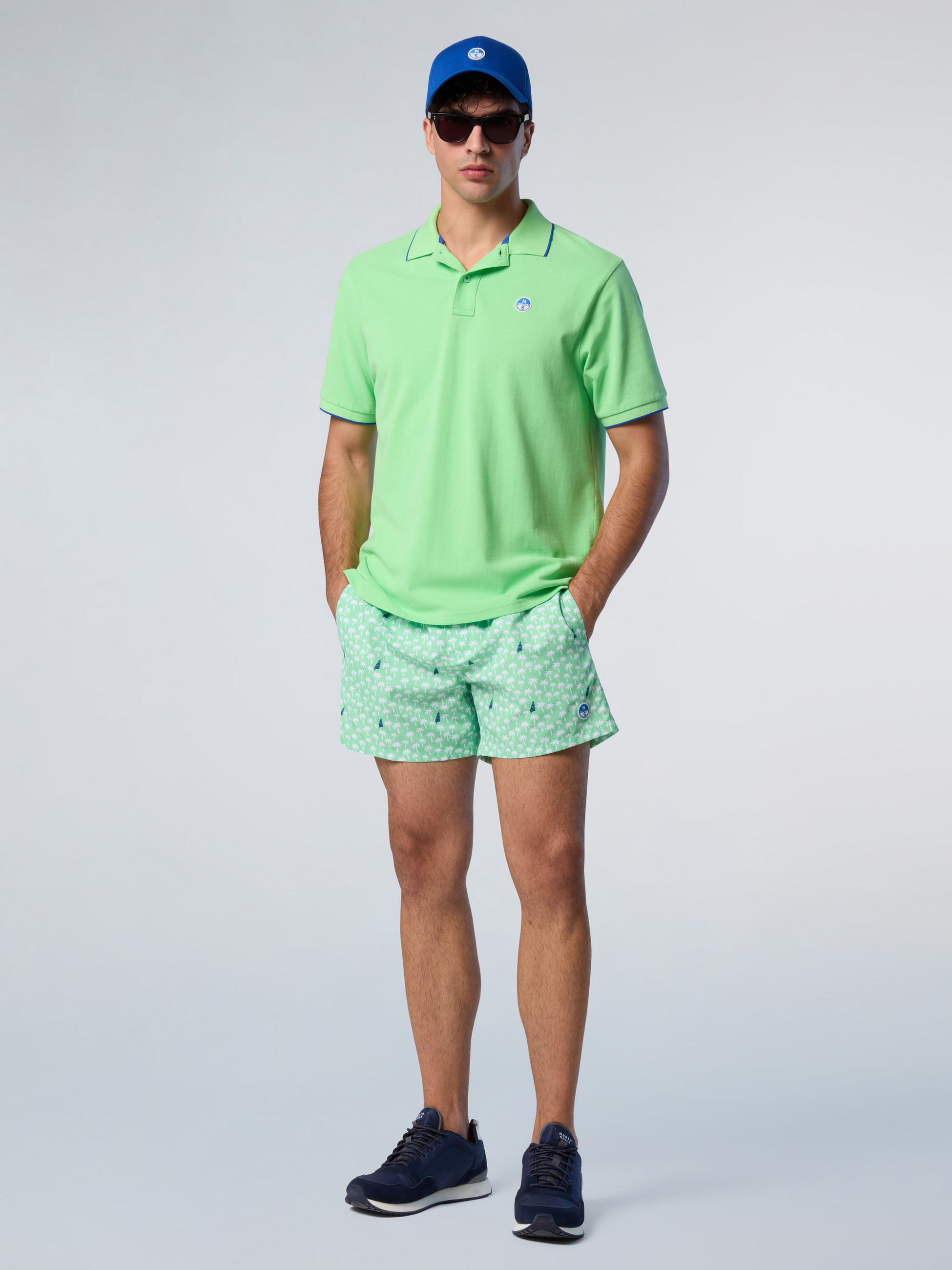 NORTH SAILS, North Sails Polo Shirt With Contrast Trims