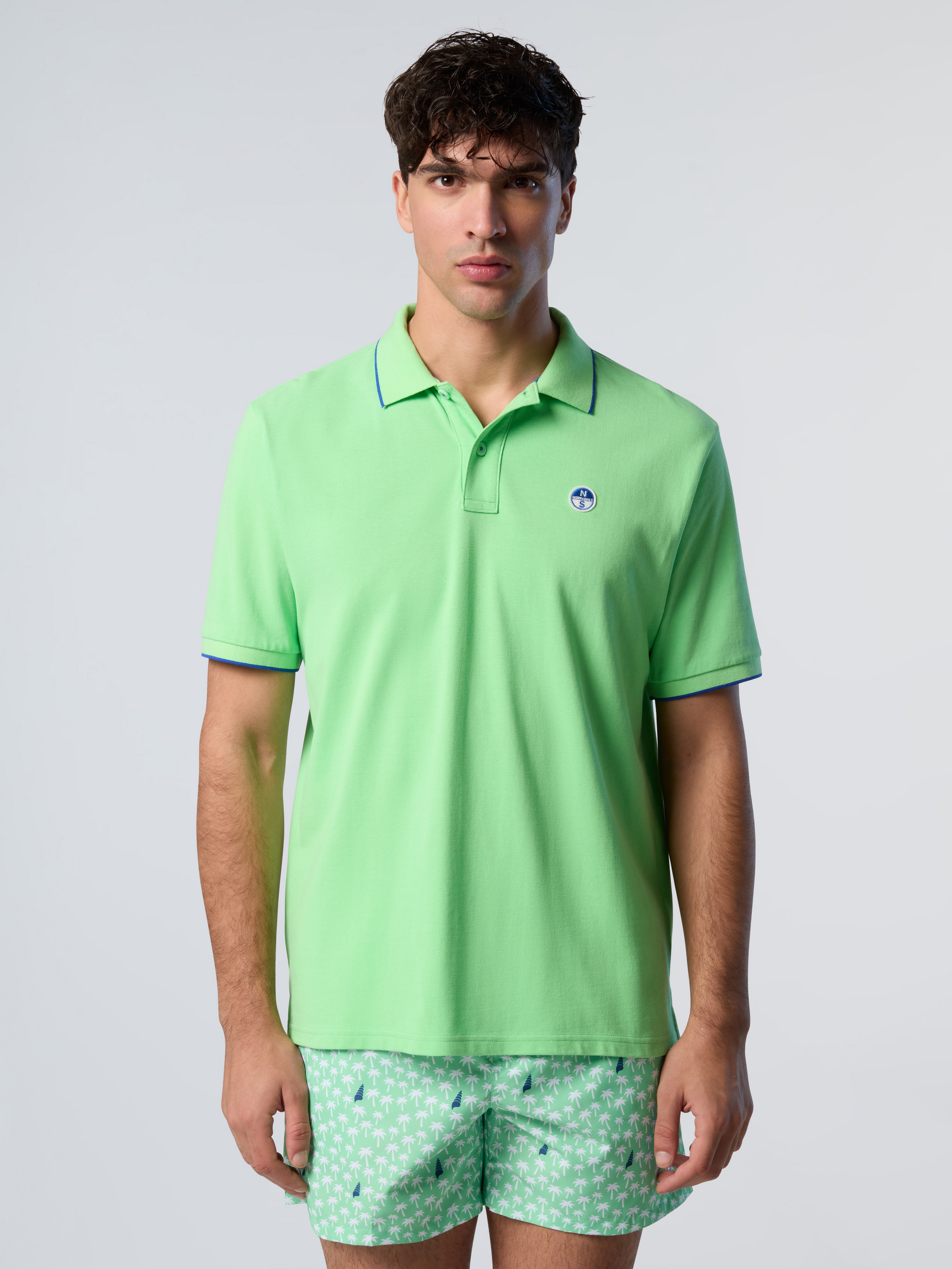 NORTH SAILS, North Sails Polo Shirt With Contrast Trims