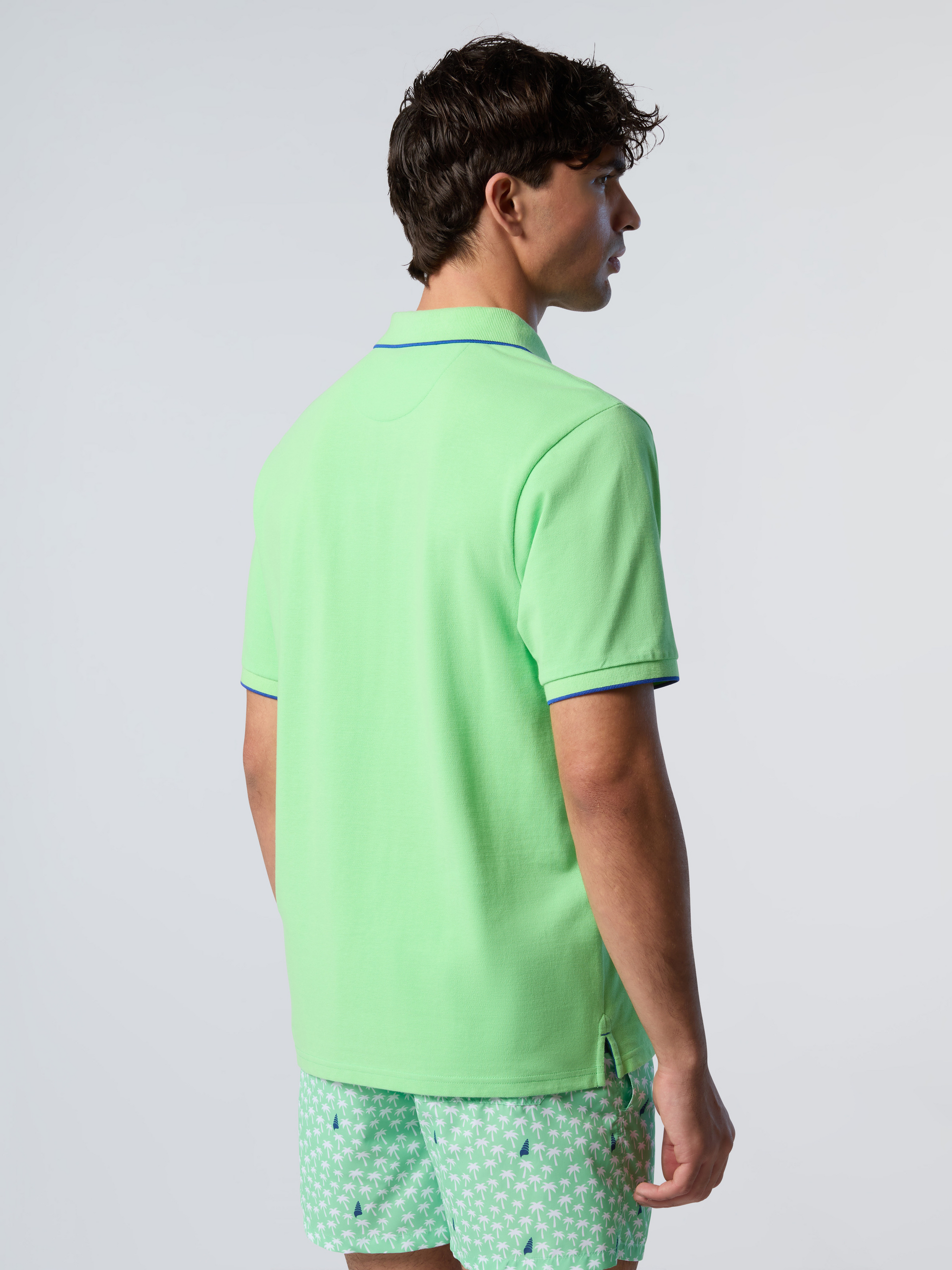 NORTH SAILS, North Sails Polo Shirt With Contrast Trims