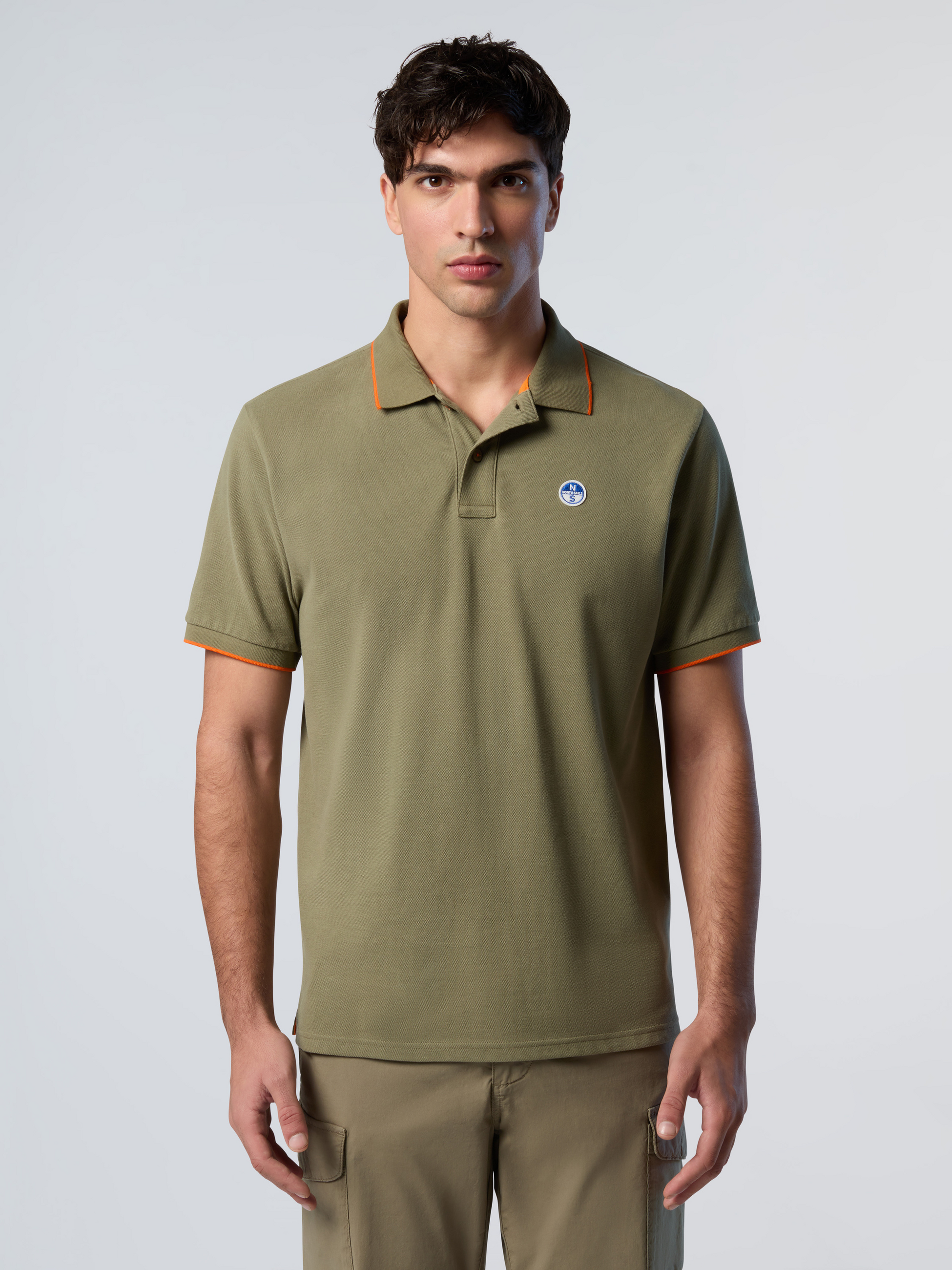 NORTH SAILS, North Sails Polo Shirt With Contrast Trims
