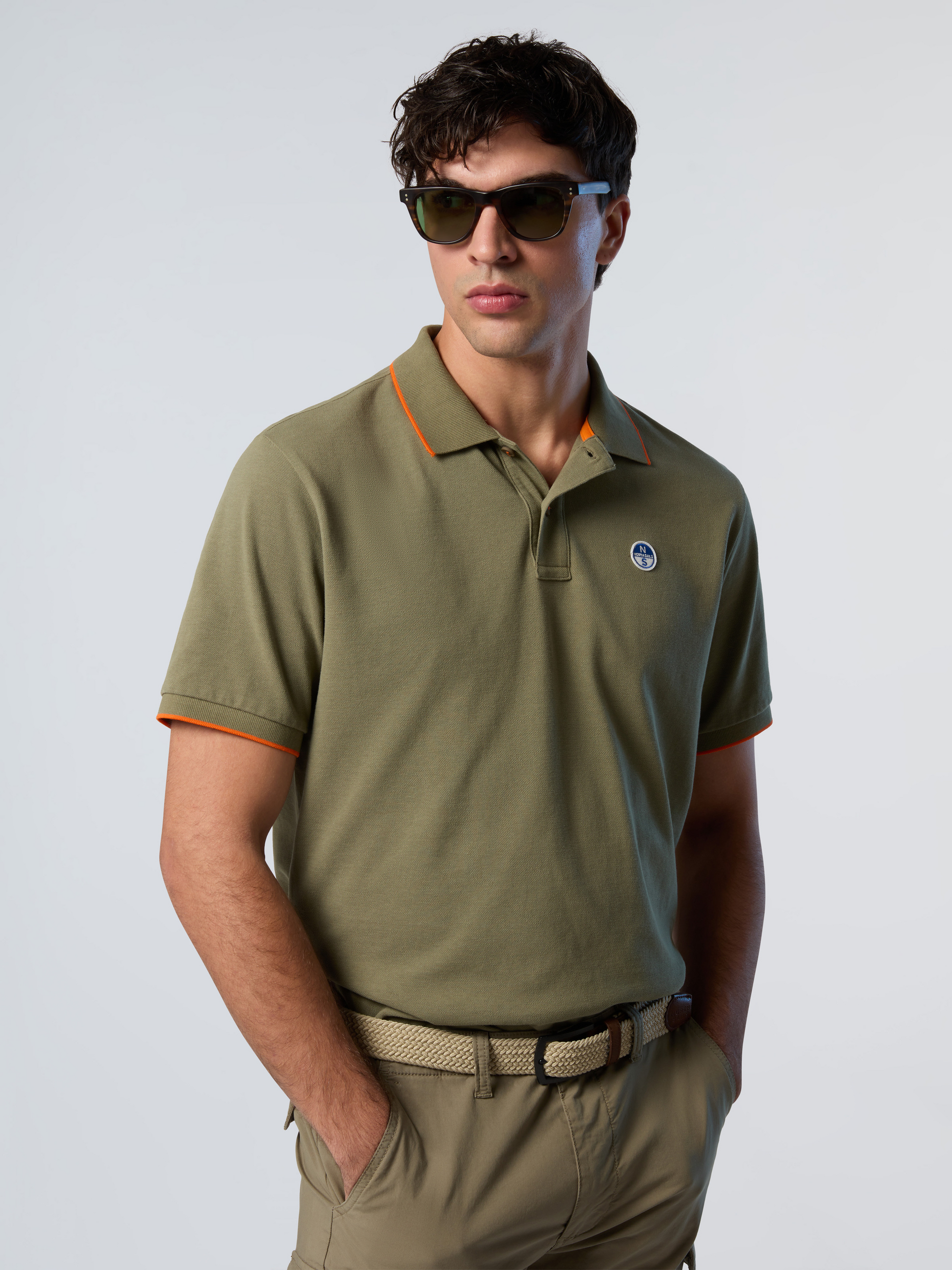 NORTH SAILS, North Sails Polo Shirt With Contrast Trims