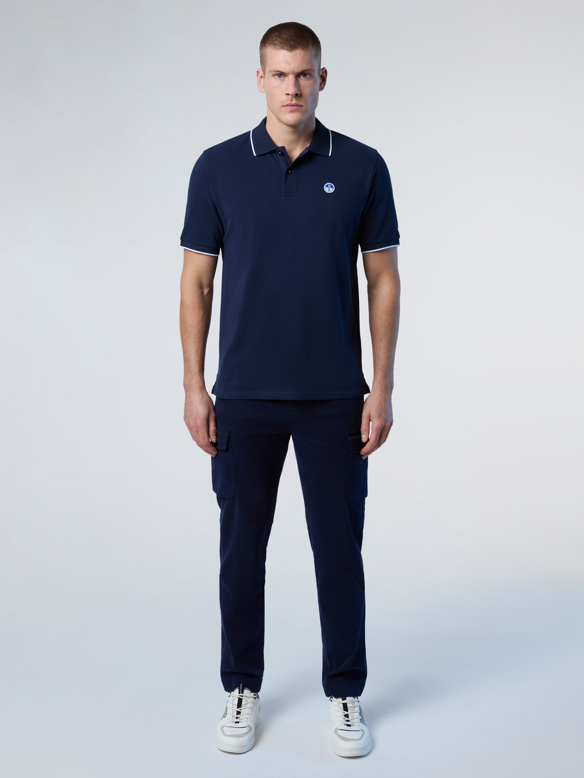 NORTH SAILS, North Sails Polo Shirt With Contrast Trims