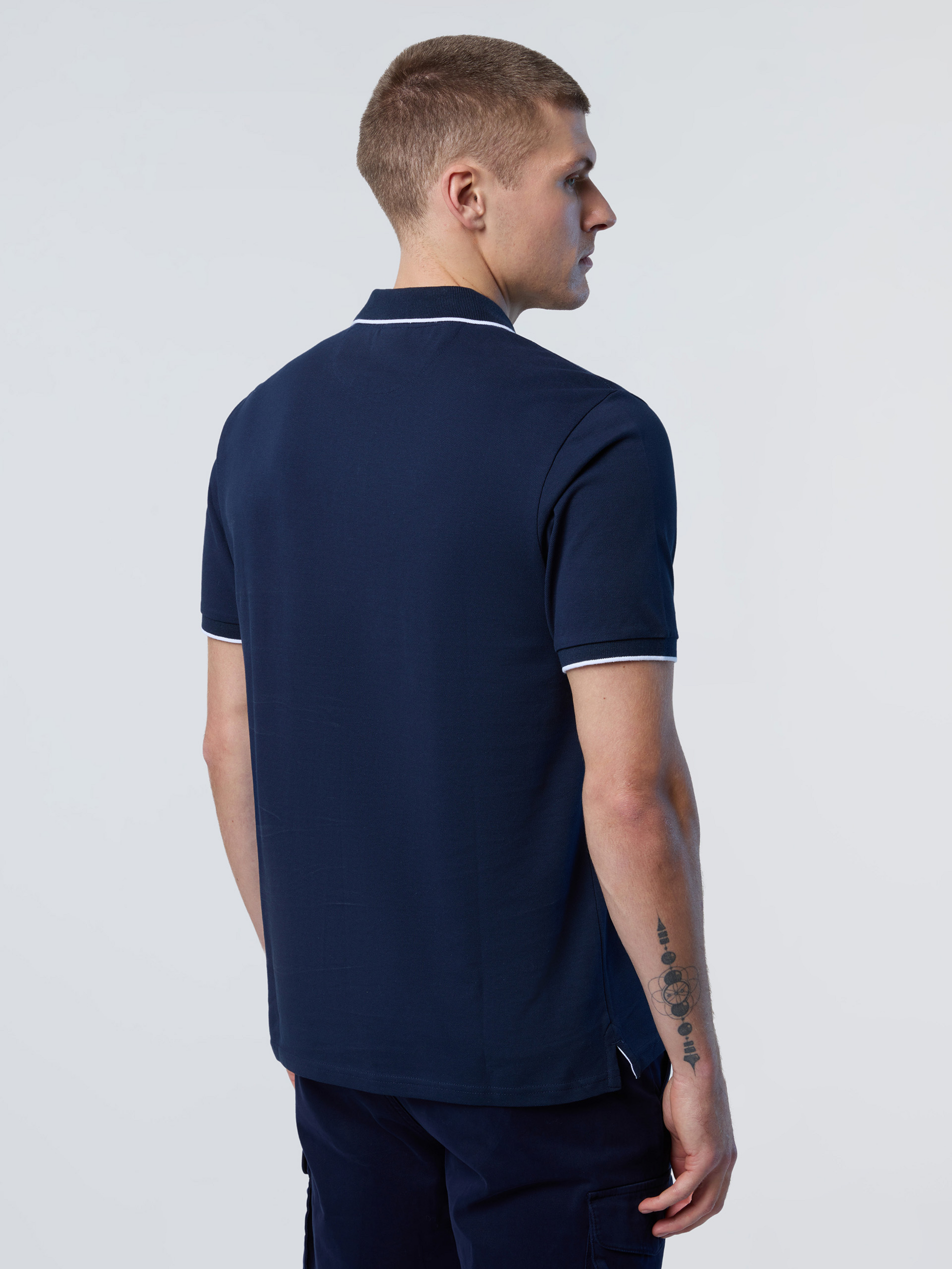 NORTH SAILS, North Sails Polo Shirt With Contrast Trims